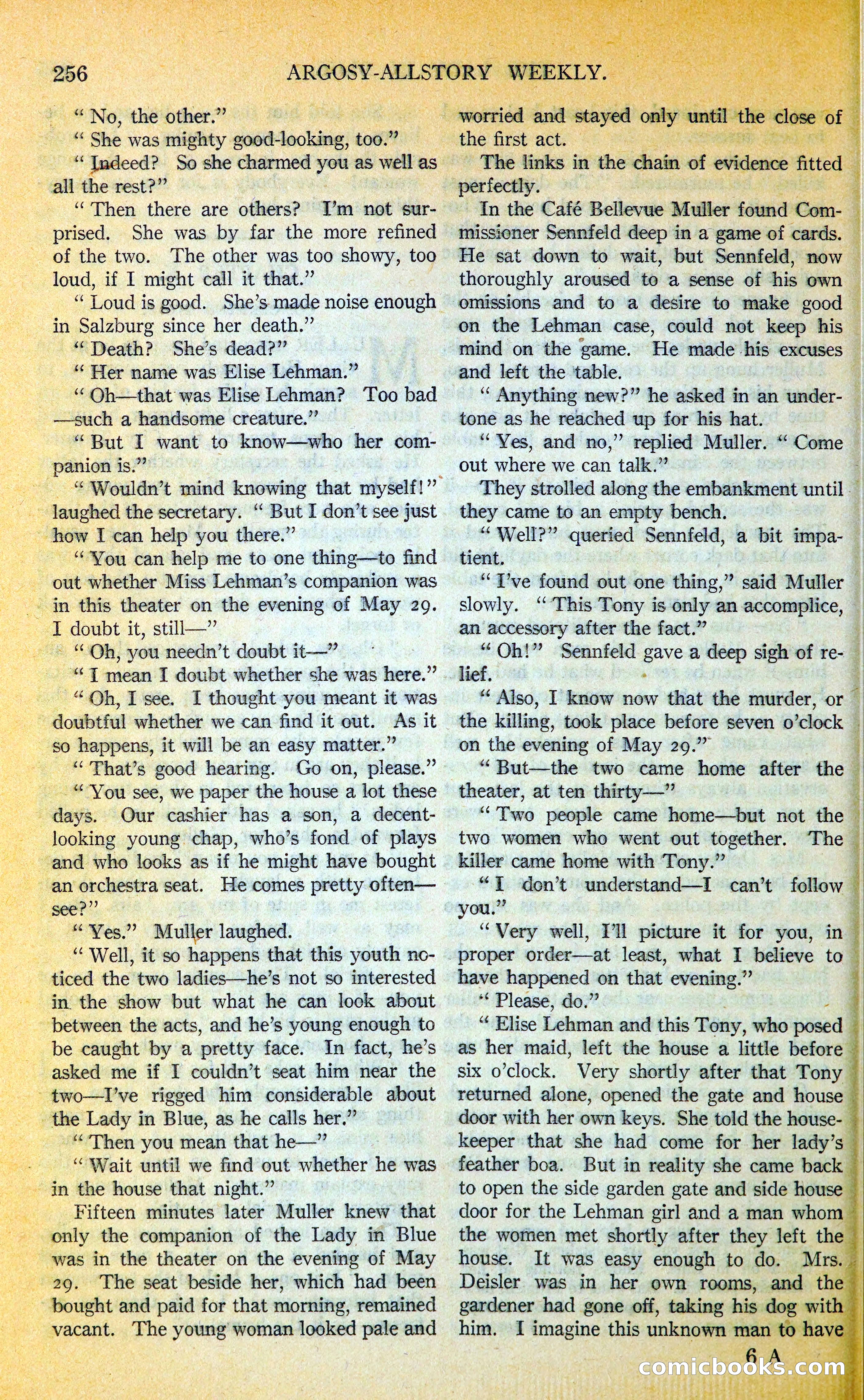 Argosy All-Story Weekly — page 289 of 393