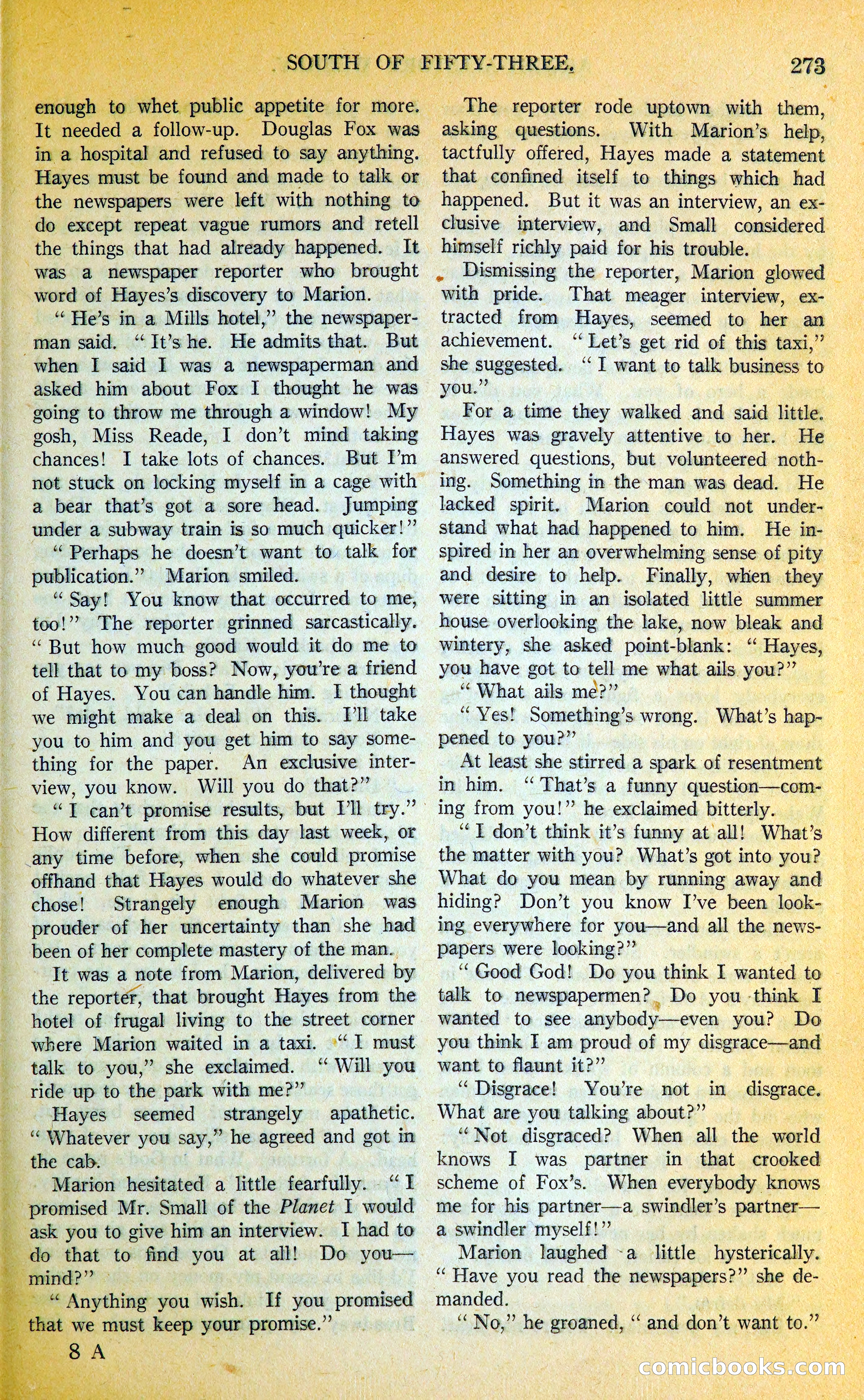Argosy All-Story Weekly — page 306 of 393