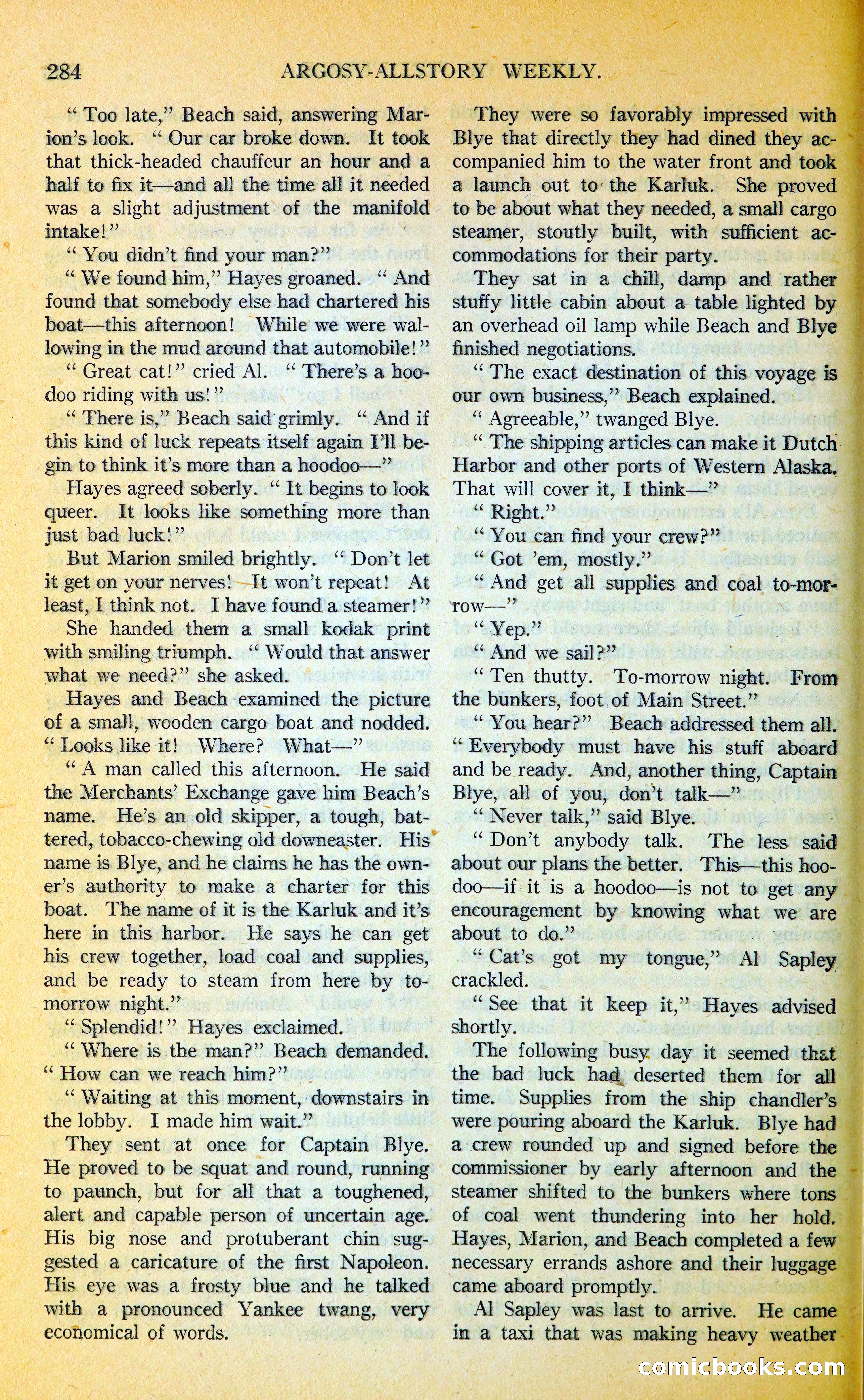 Argosy All-Story Weekly — page 317 of 393