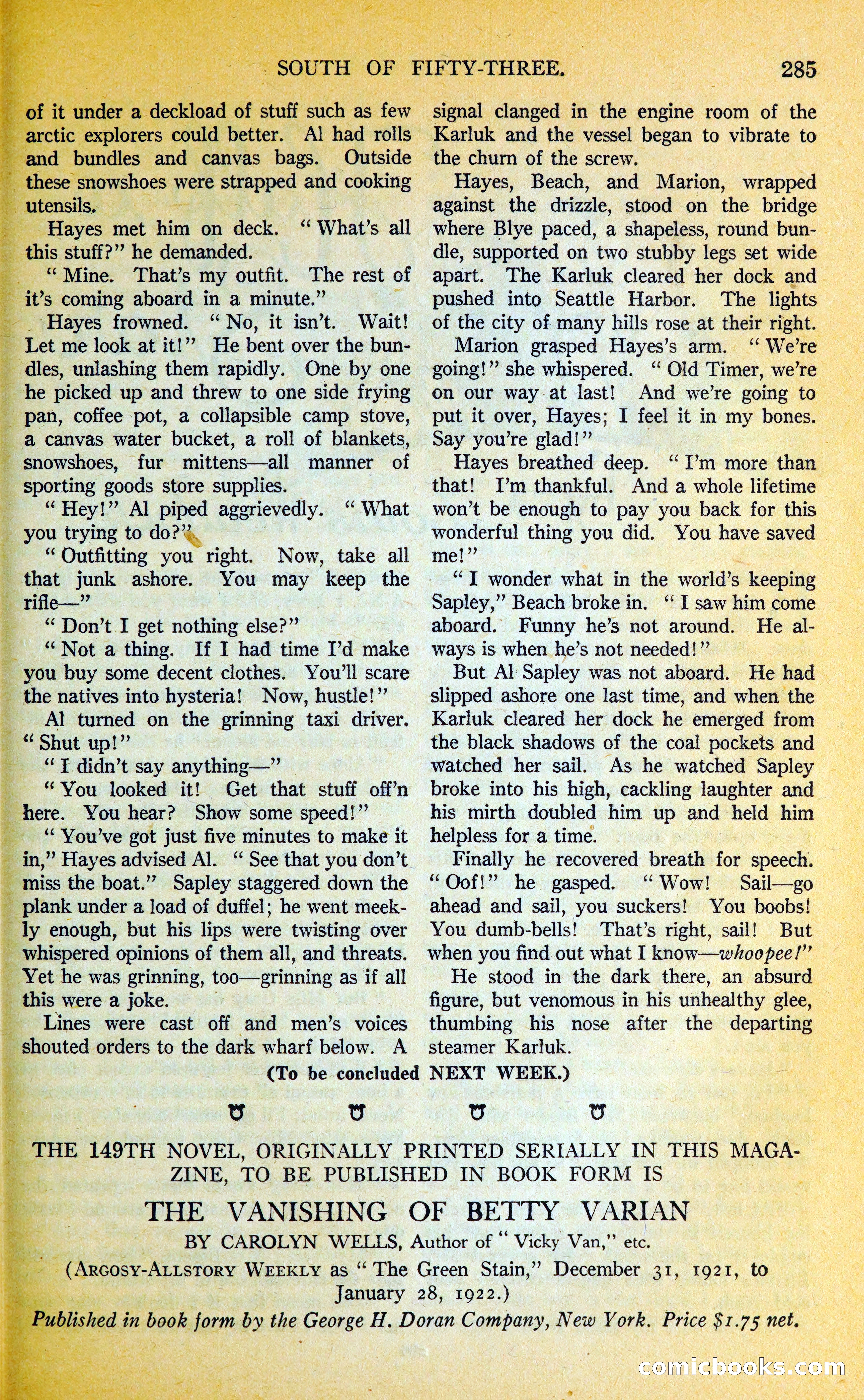 Argosy All-Story Weekly — page 318 of 393