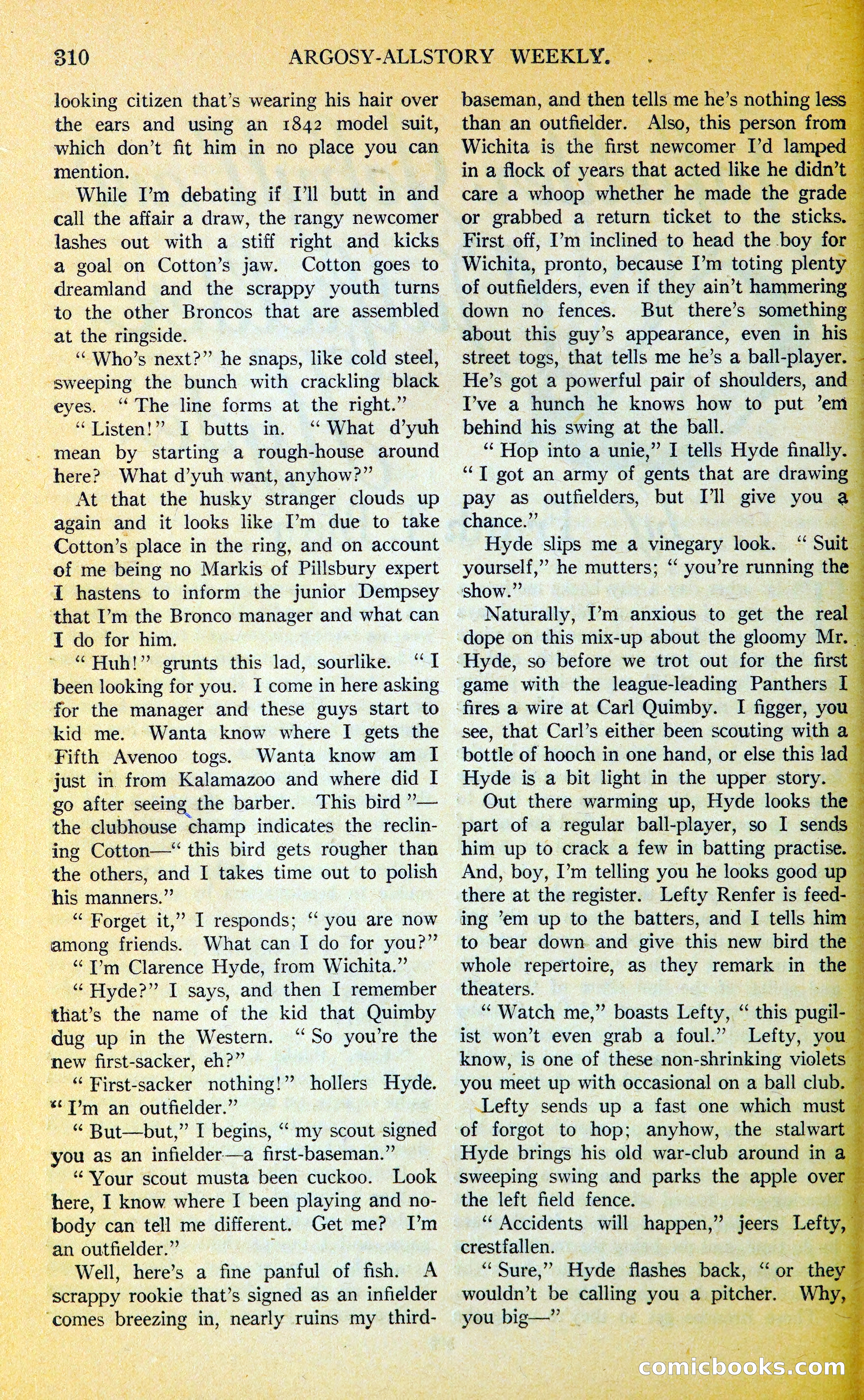 Argosy All-Story Weekly — page 343 of 393