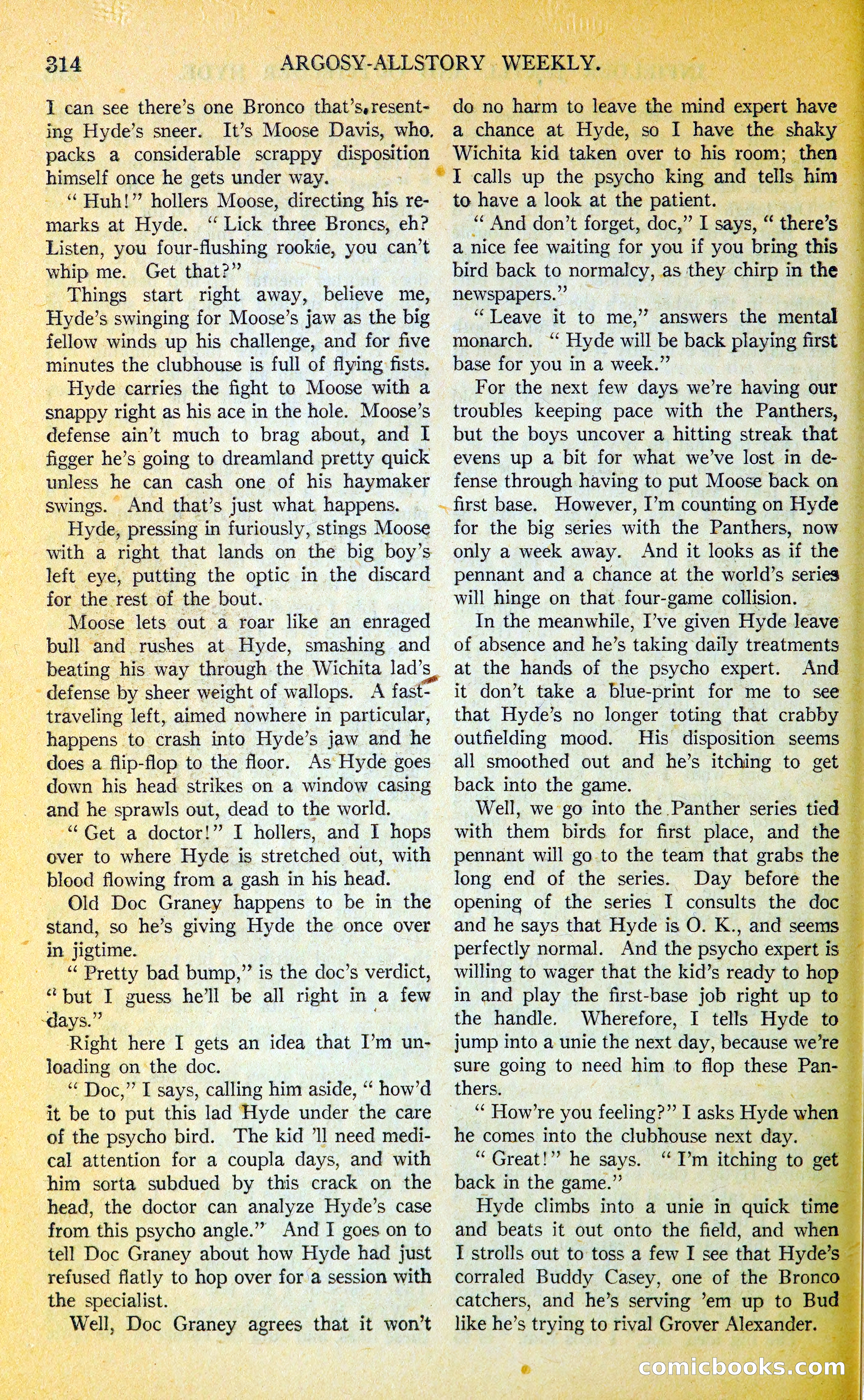 Argosy All-Story Weekly — page 347 of 393