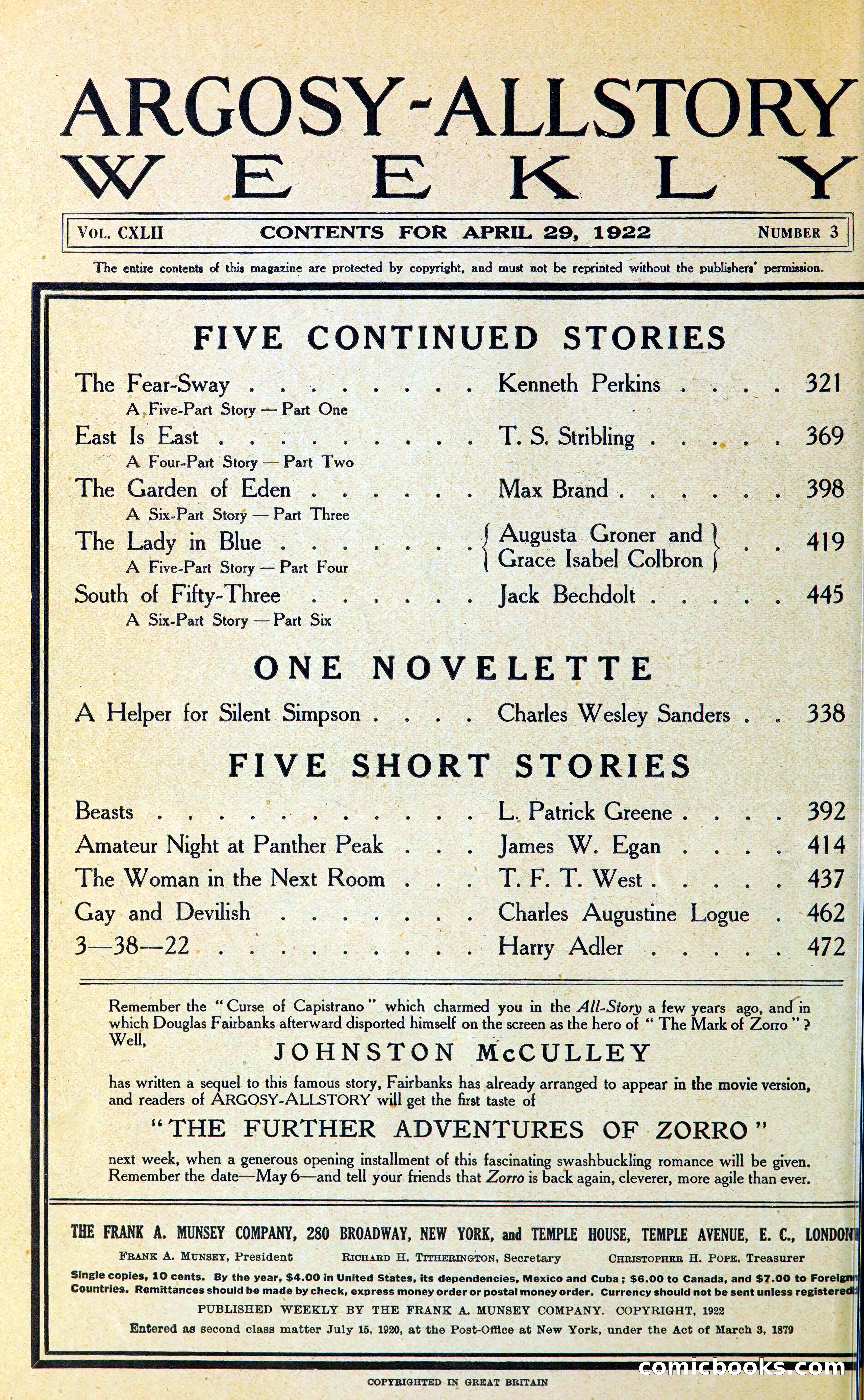 Argosy All-Story Weekly — page 359 of 393