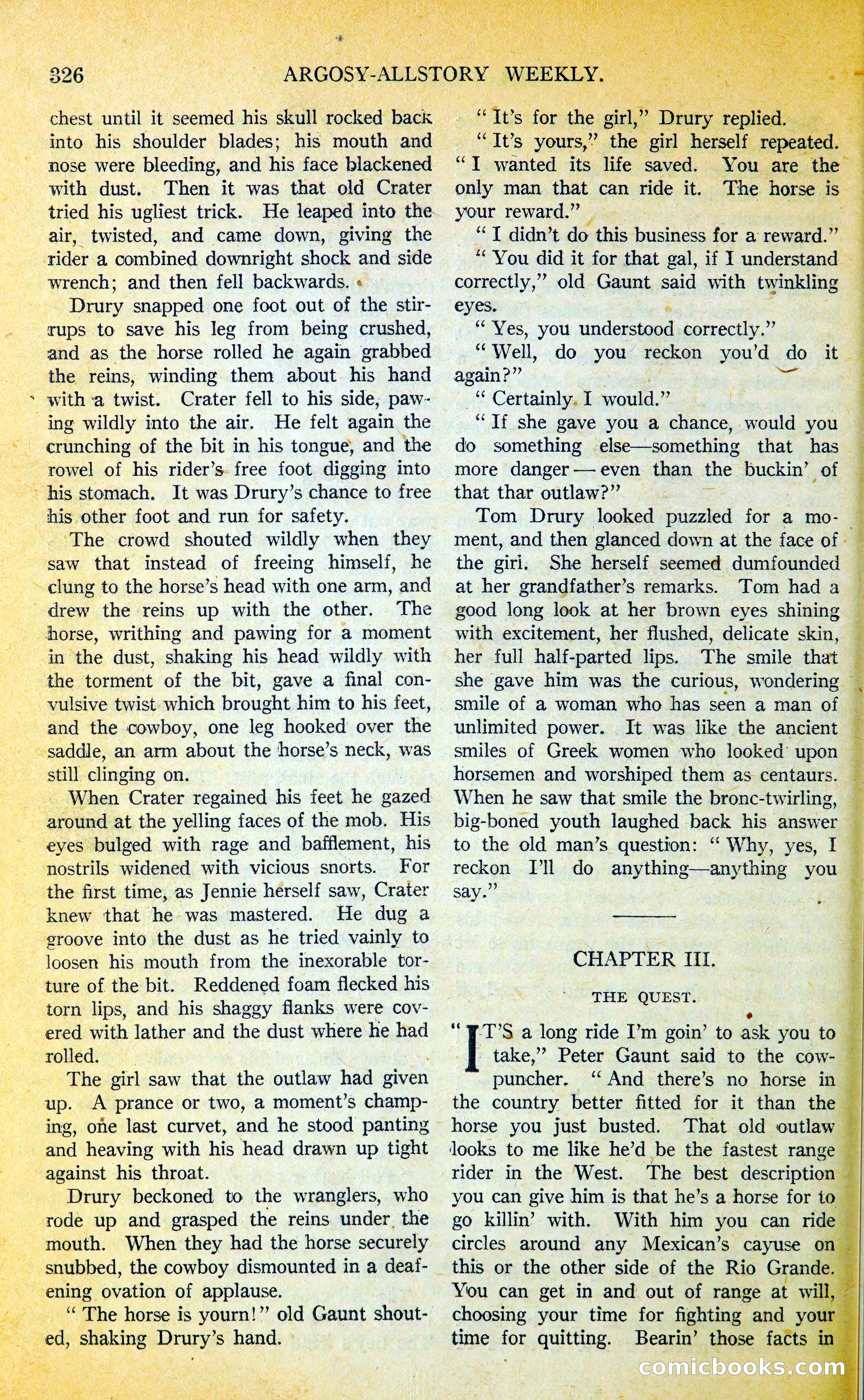 Argosy All-Story Weekly — page 371 of 393