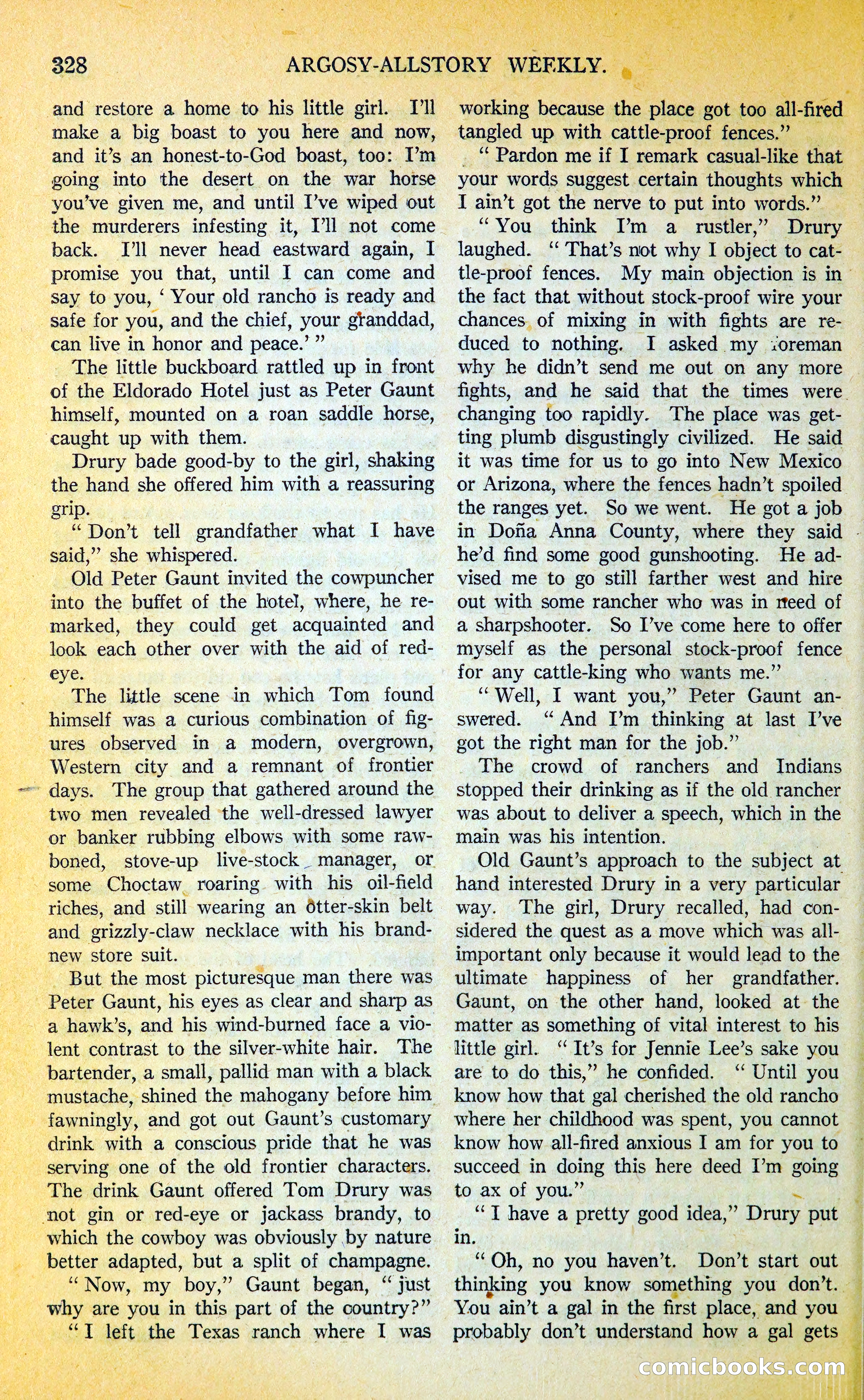 Argosy All-Story Weekly — page 373 of 393