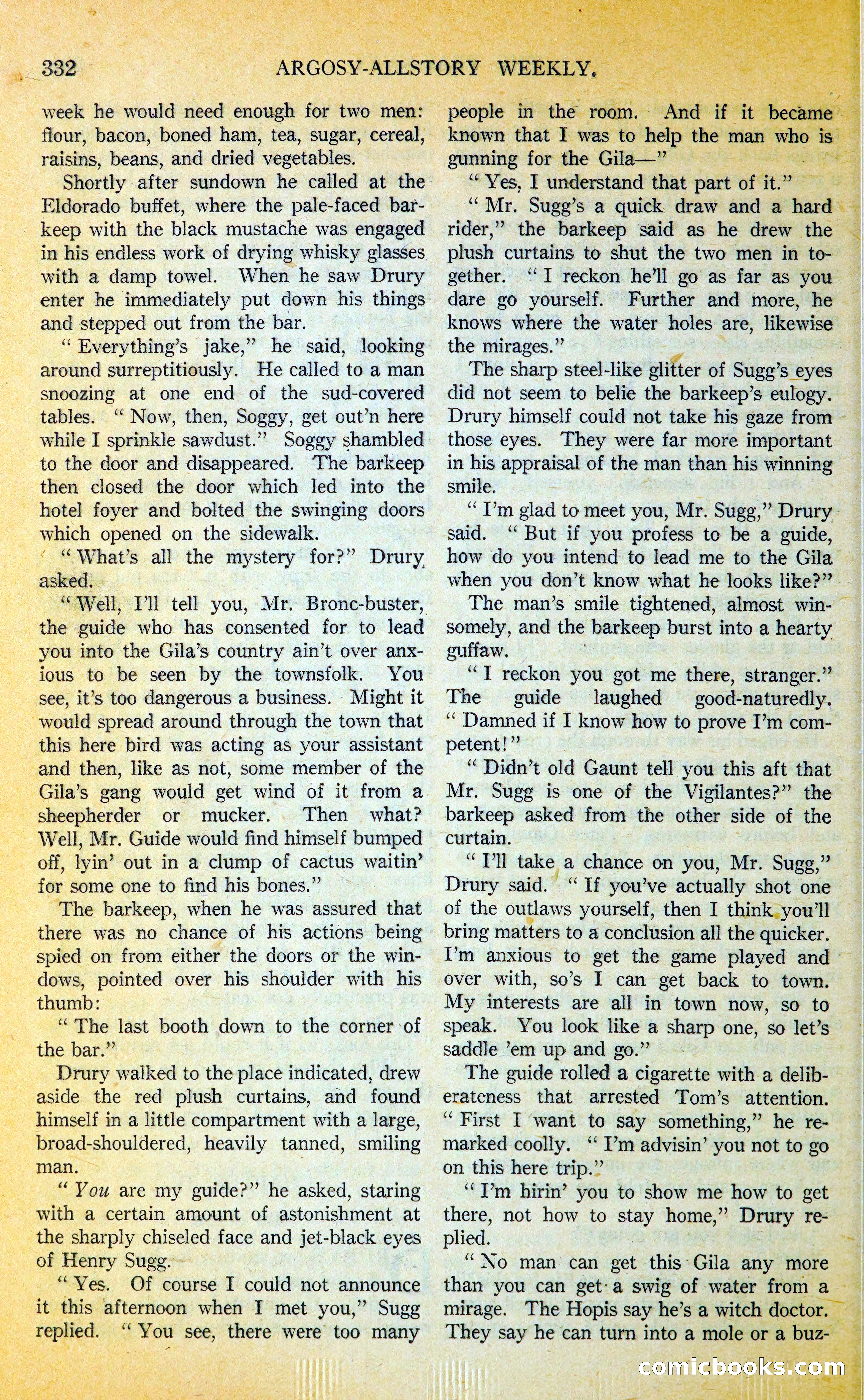 Argosy All-Story Weekly — page 377 of 393