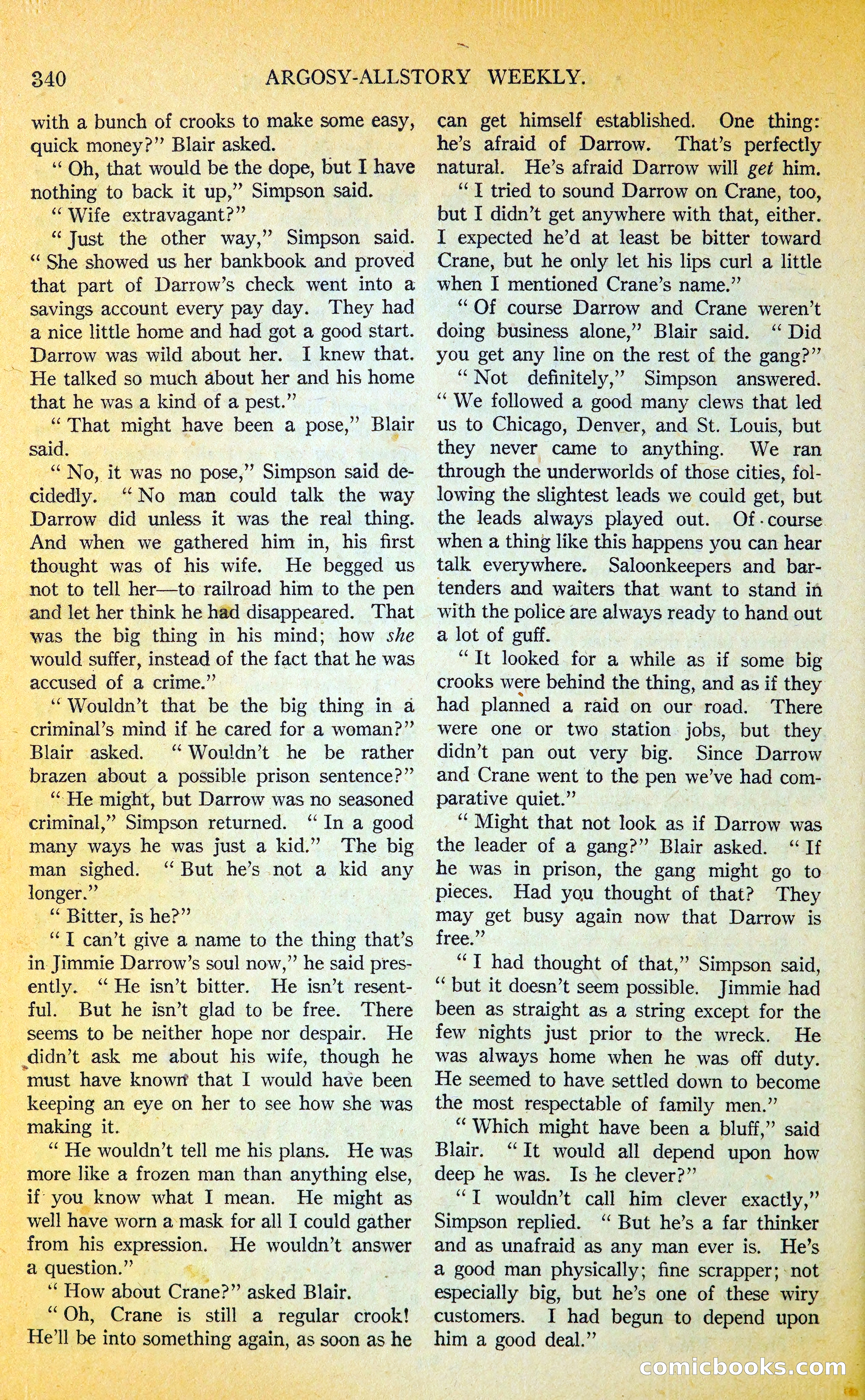 Argosy All-Story Weekly — page 385 of 393
