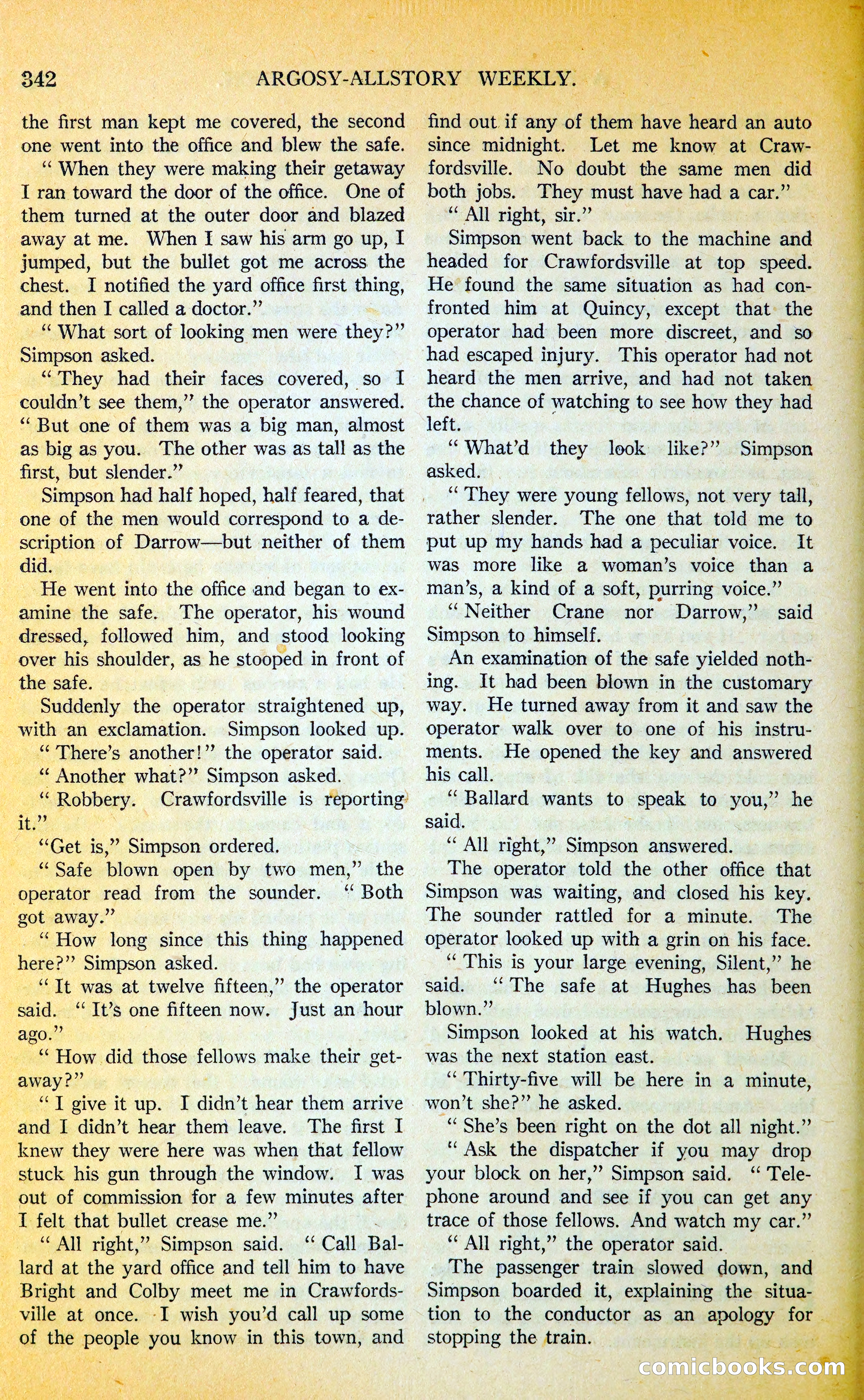 Argosy All-Story Weekly — page 387 of 393