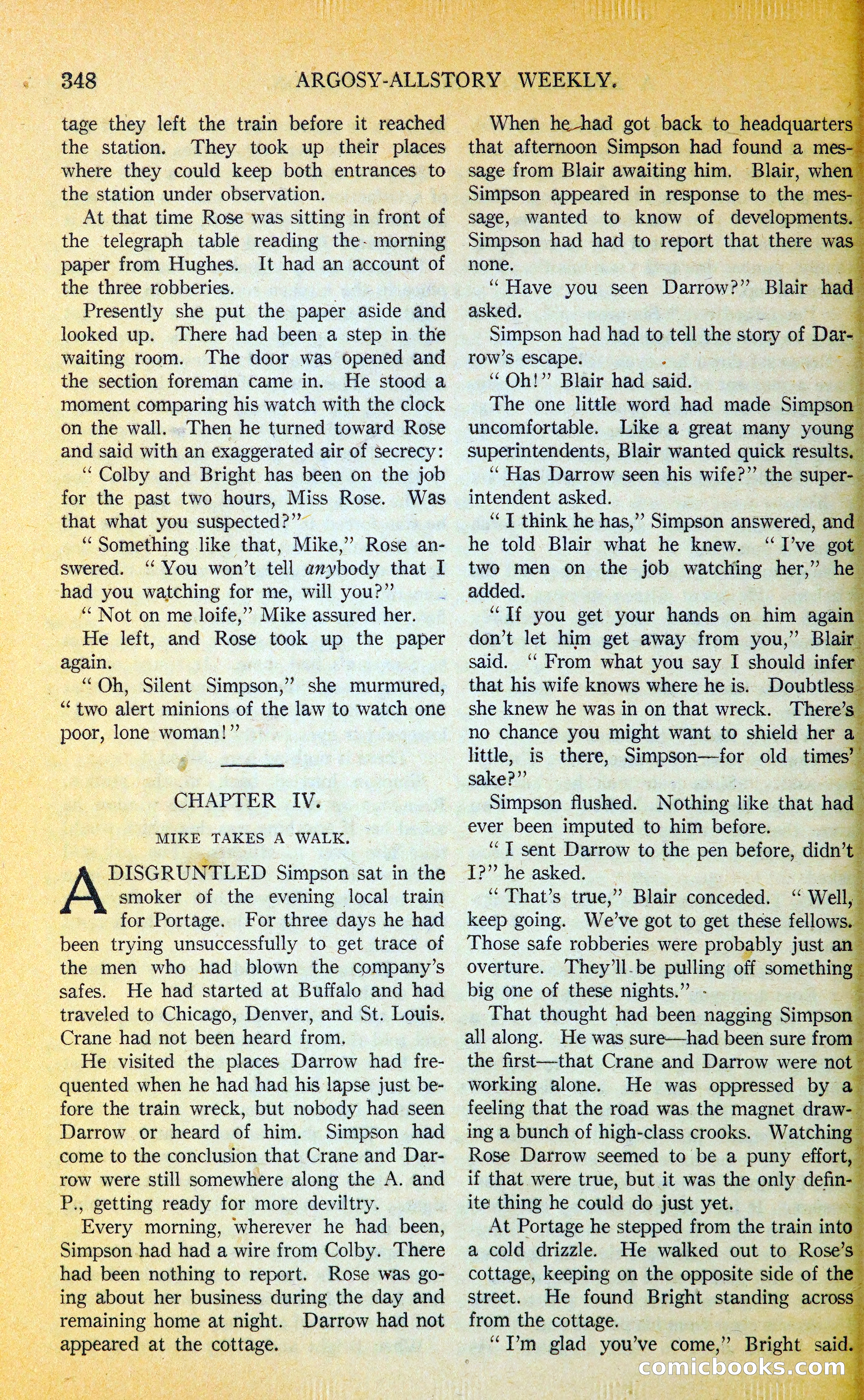Argosy All-Story Weekly — page 393 of 393