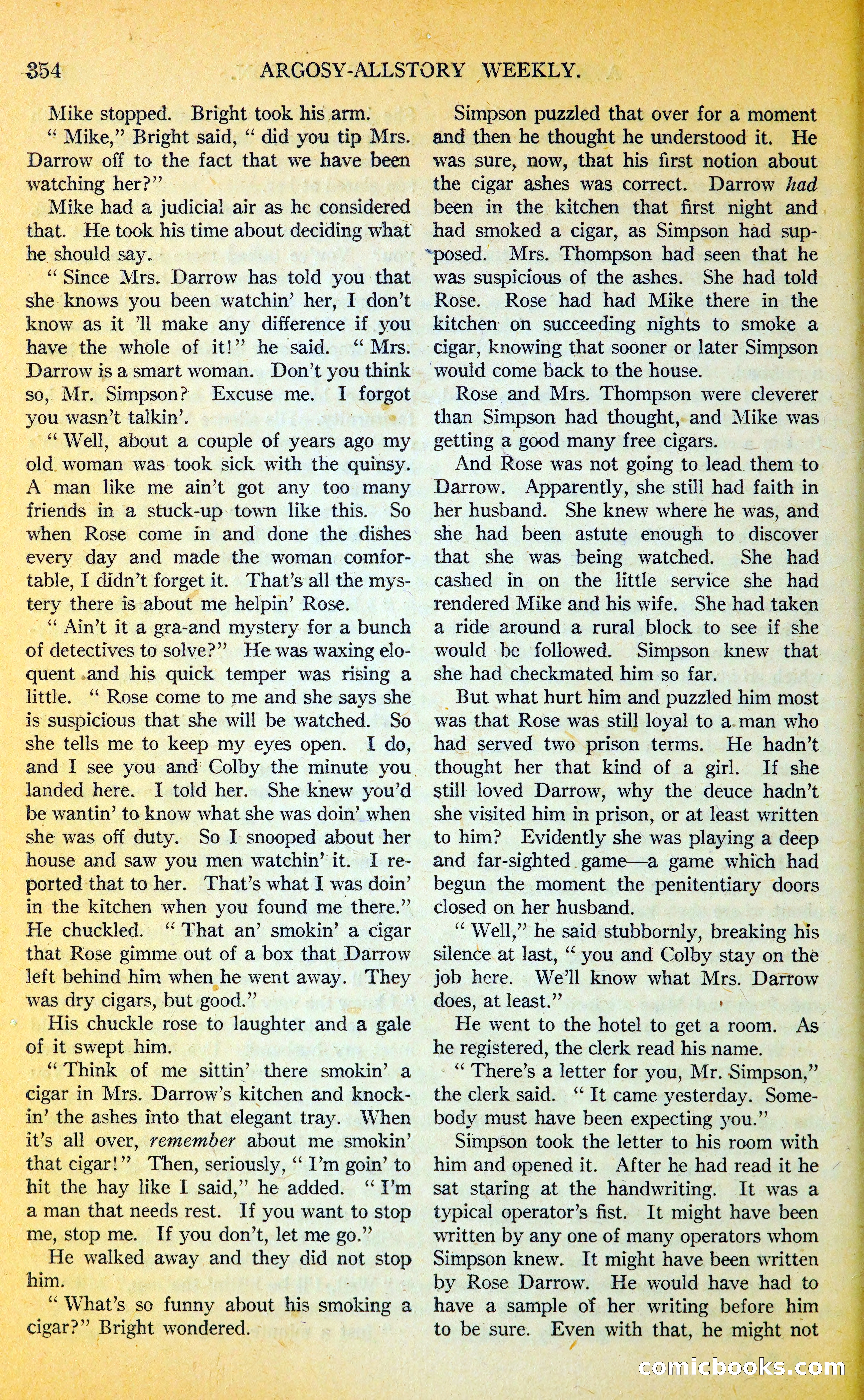 Argosy All-Story Weekly — page 399 of 393