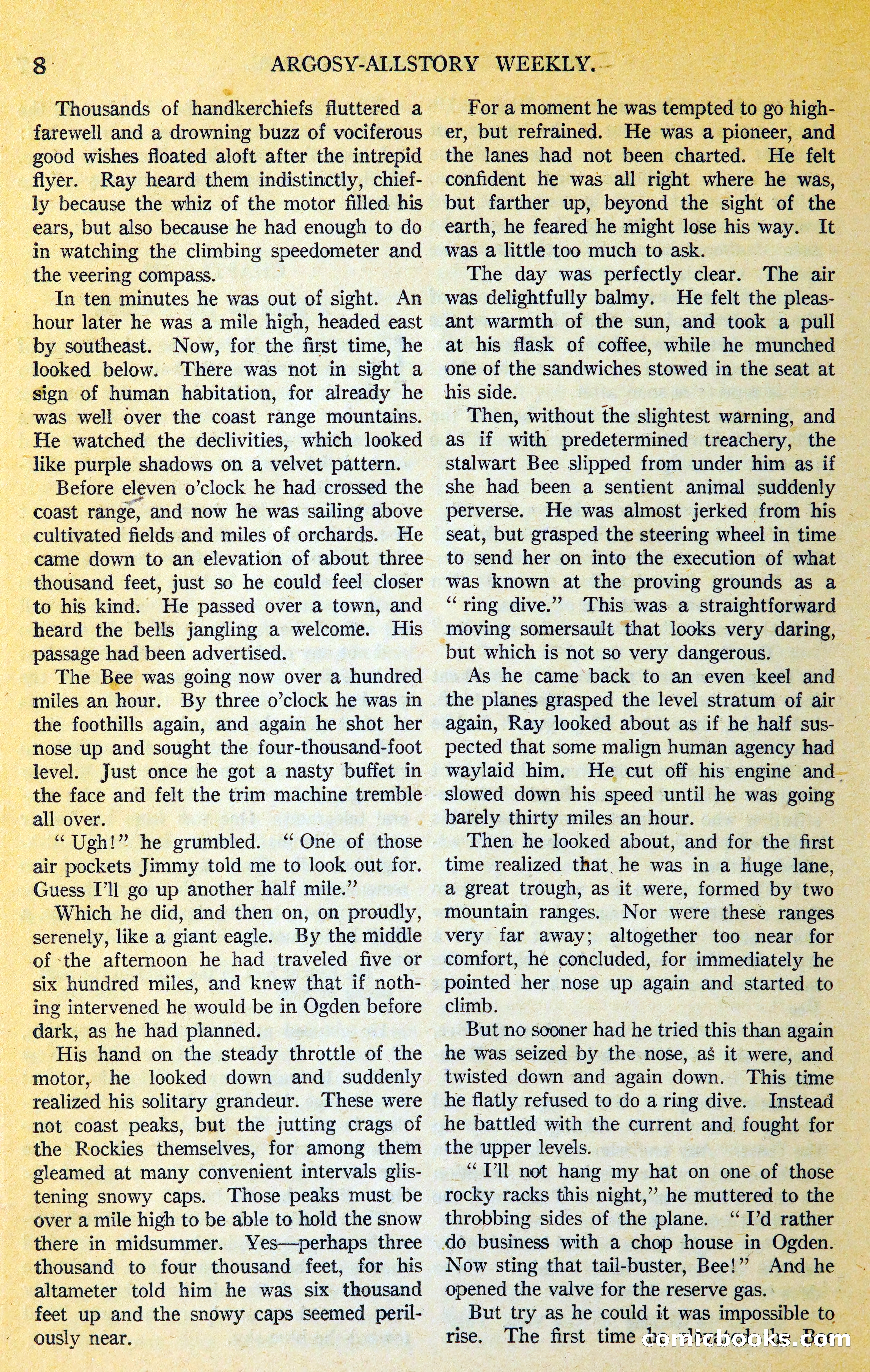 Argosy All-Story Weekly — page 25 of 393