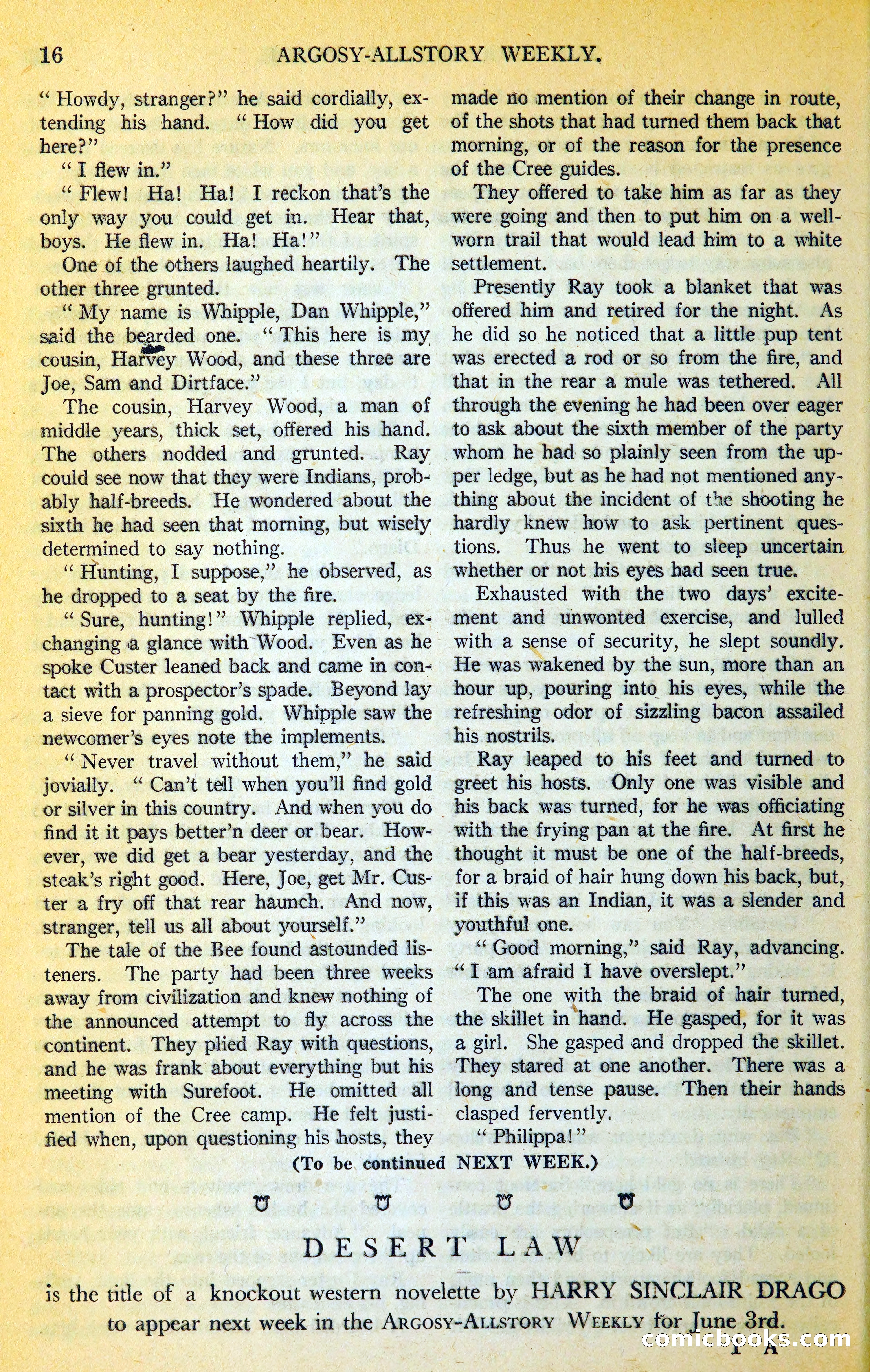 Argosy All-Story Weekly — page 33 of 393