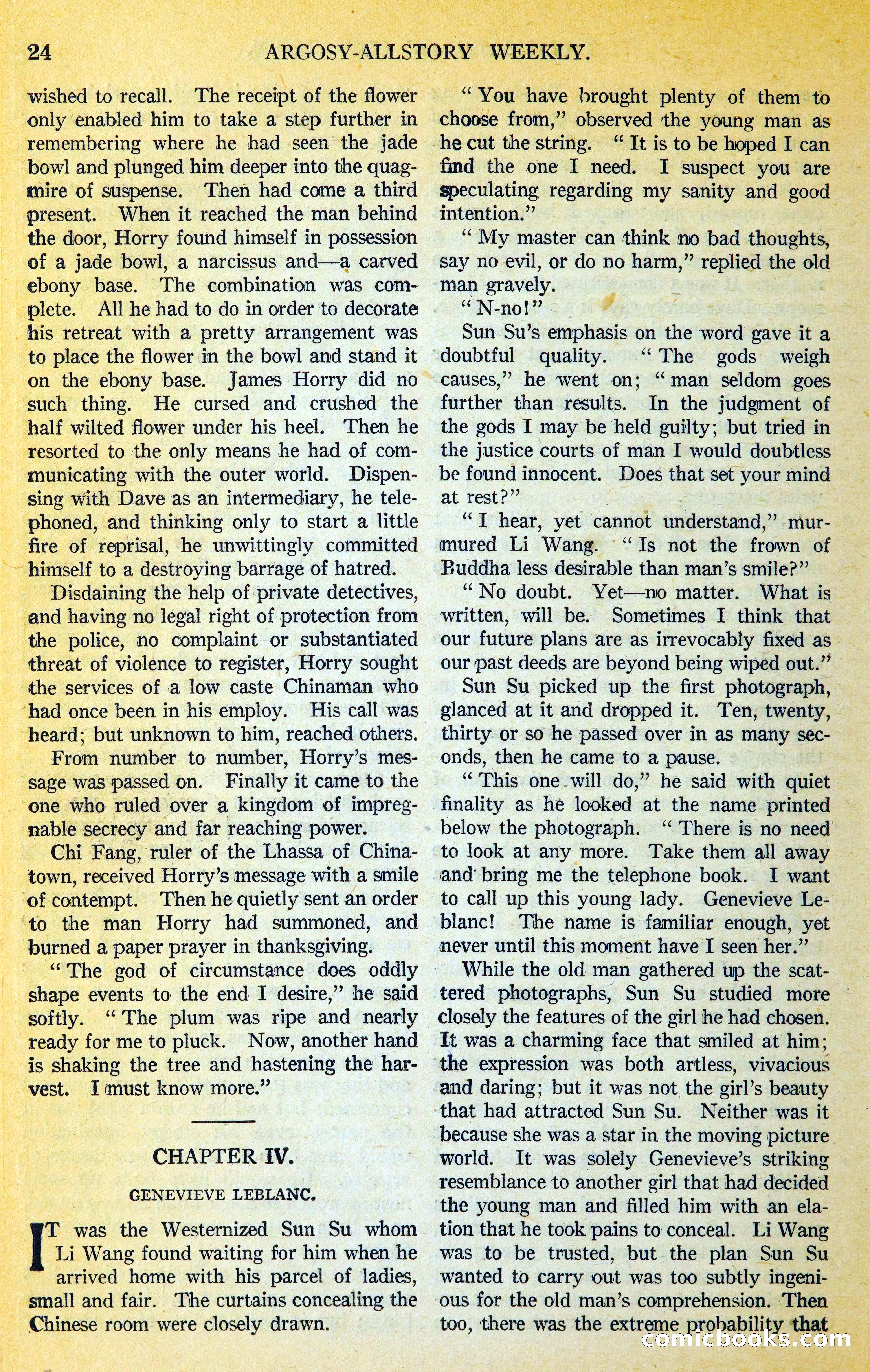 Argosy All-Story Weekly — page 41 of 393