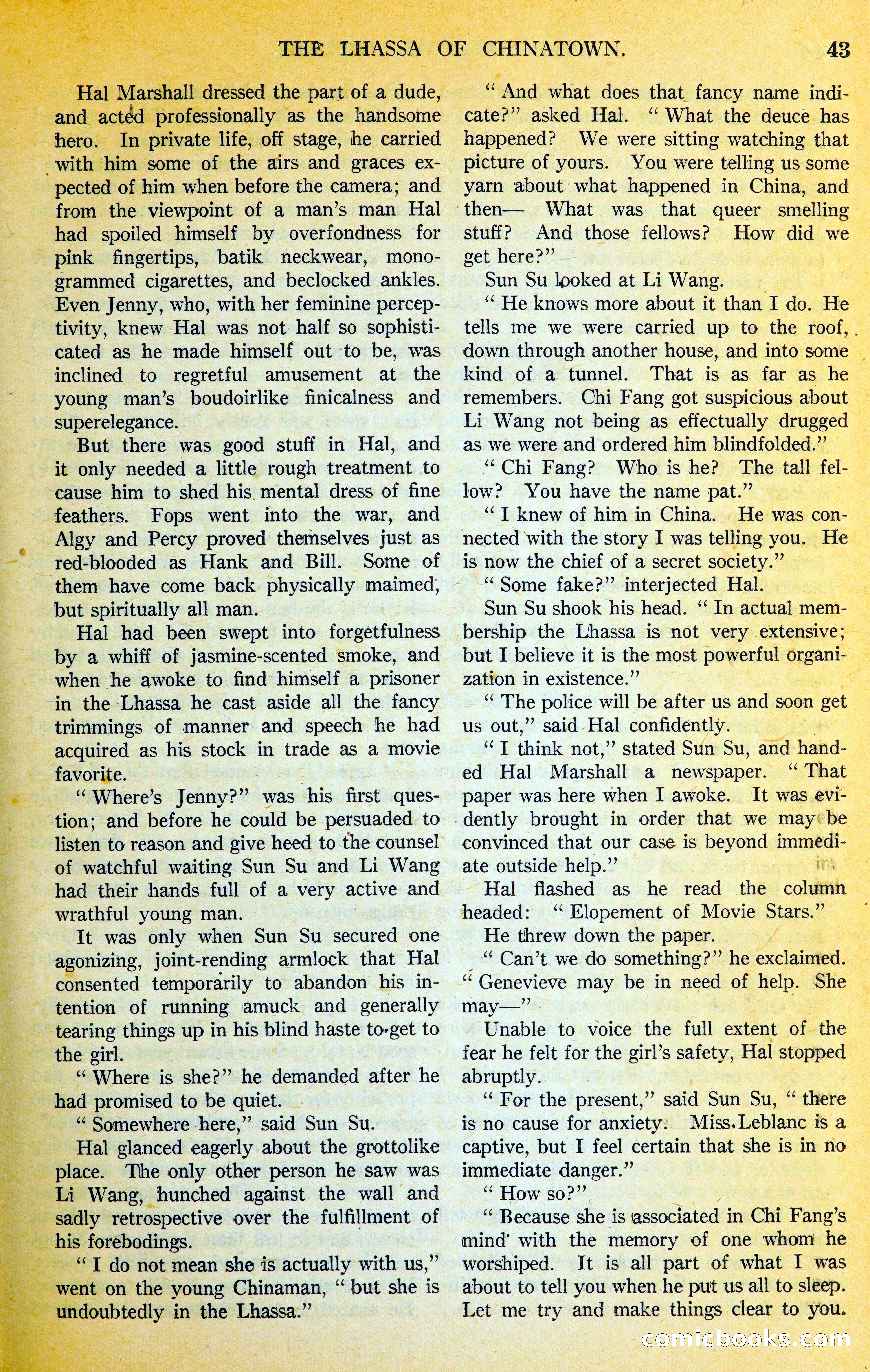 Argosy All-Story Weekly — page 60 of 393