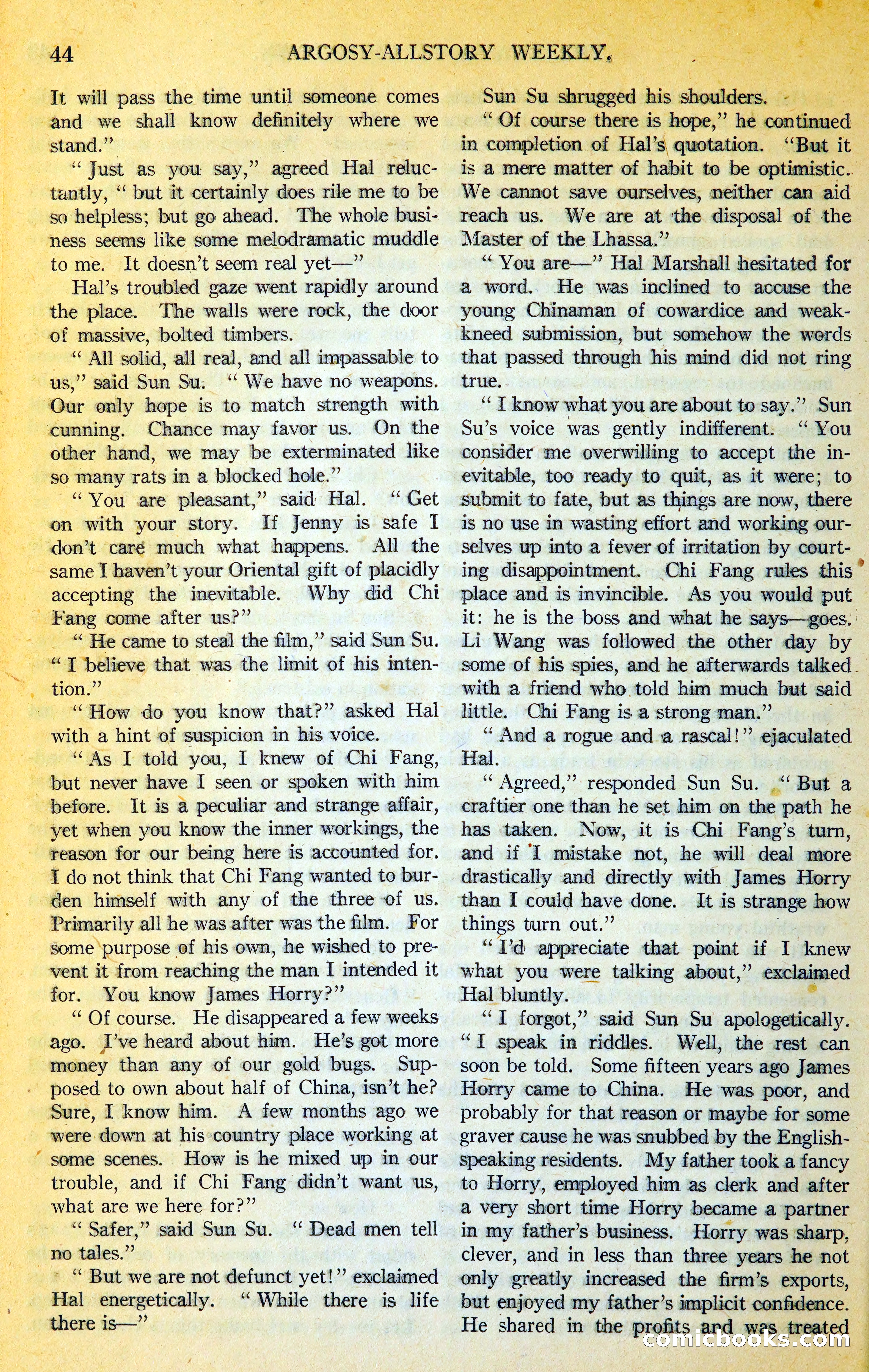Argosy All-Story Weekly — page 61 of 393