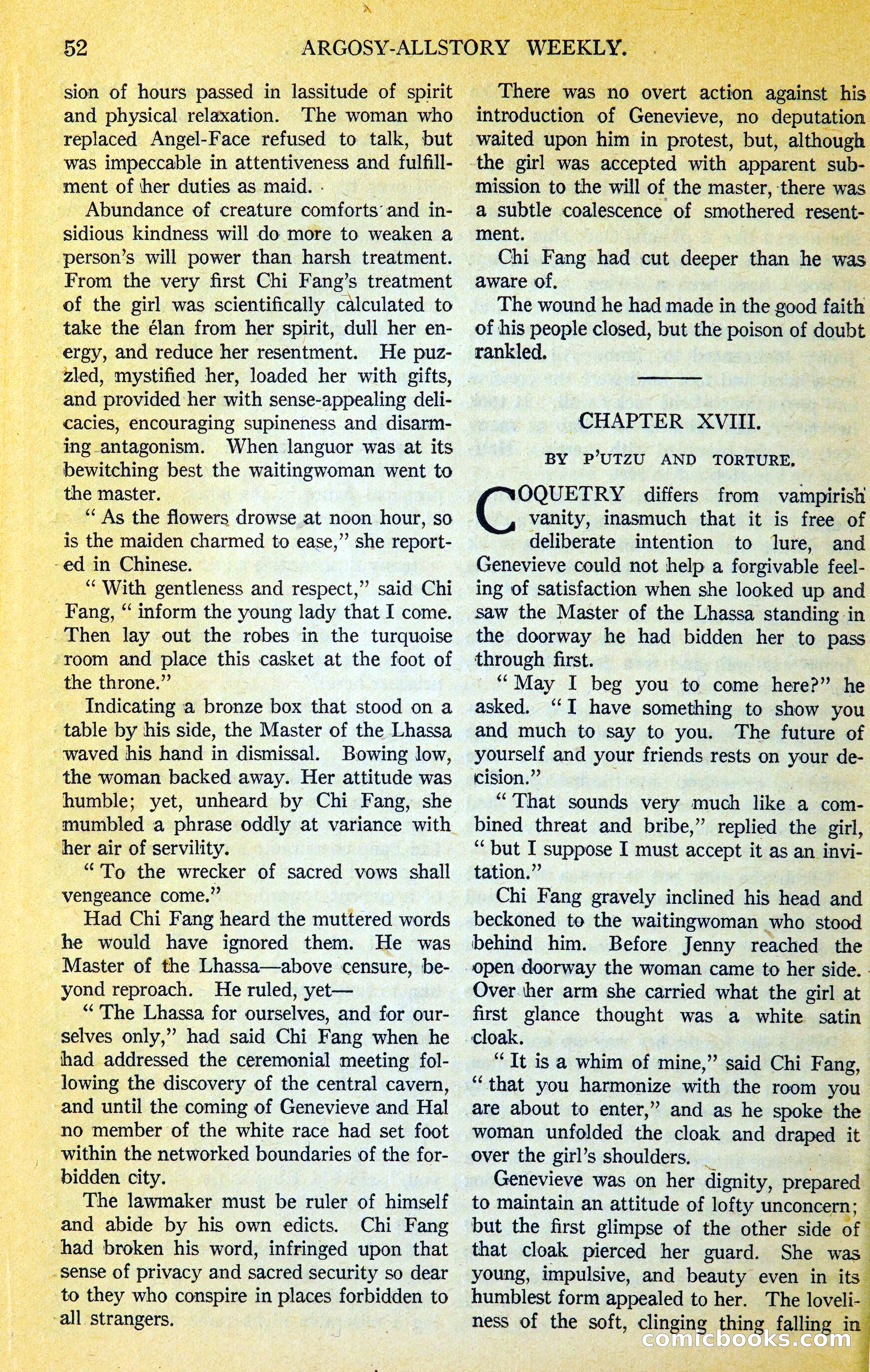 Argosy All-Story Weekly — page 69 of 393