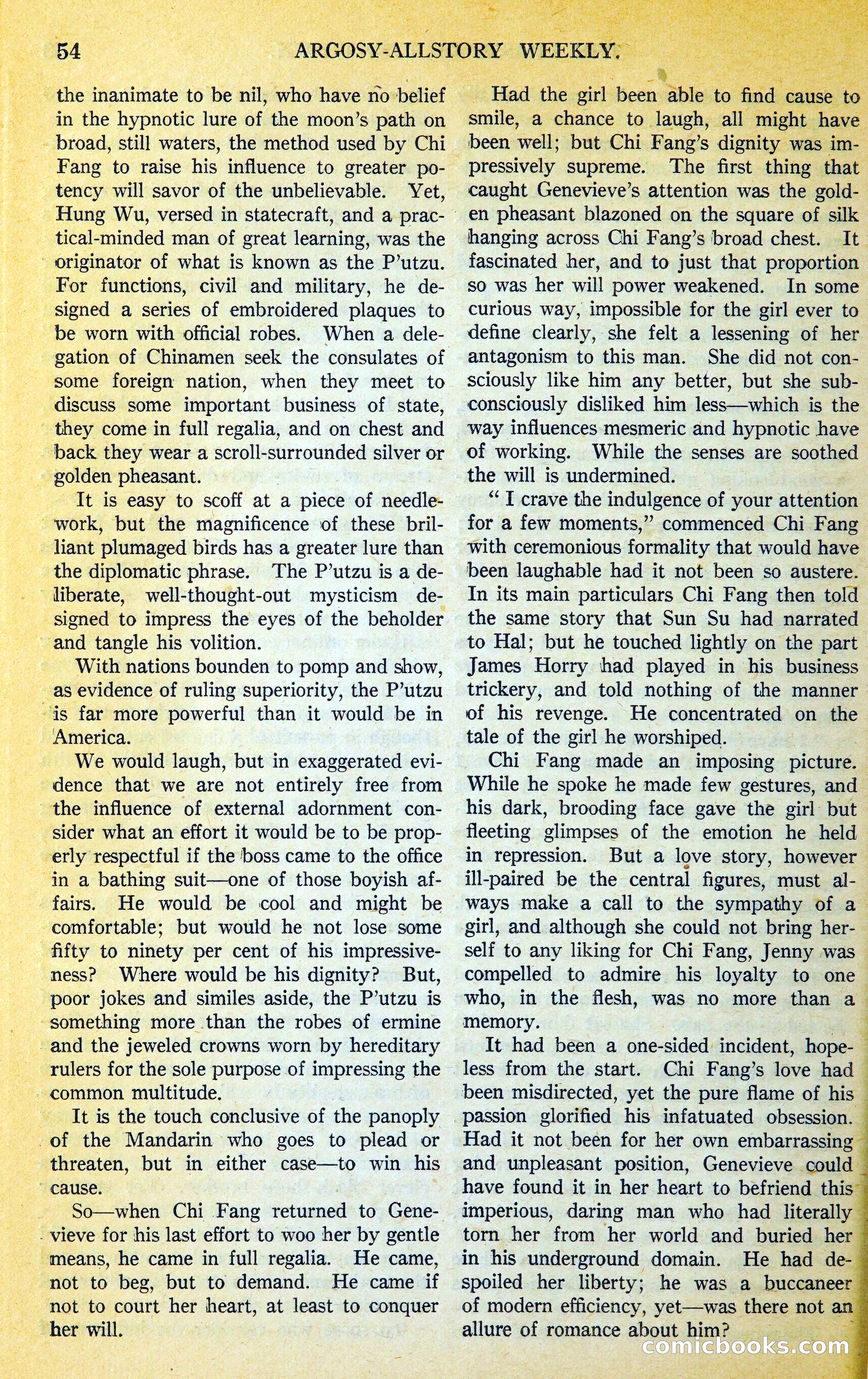Argosy All-Story Weekly — page 71 of 393
