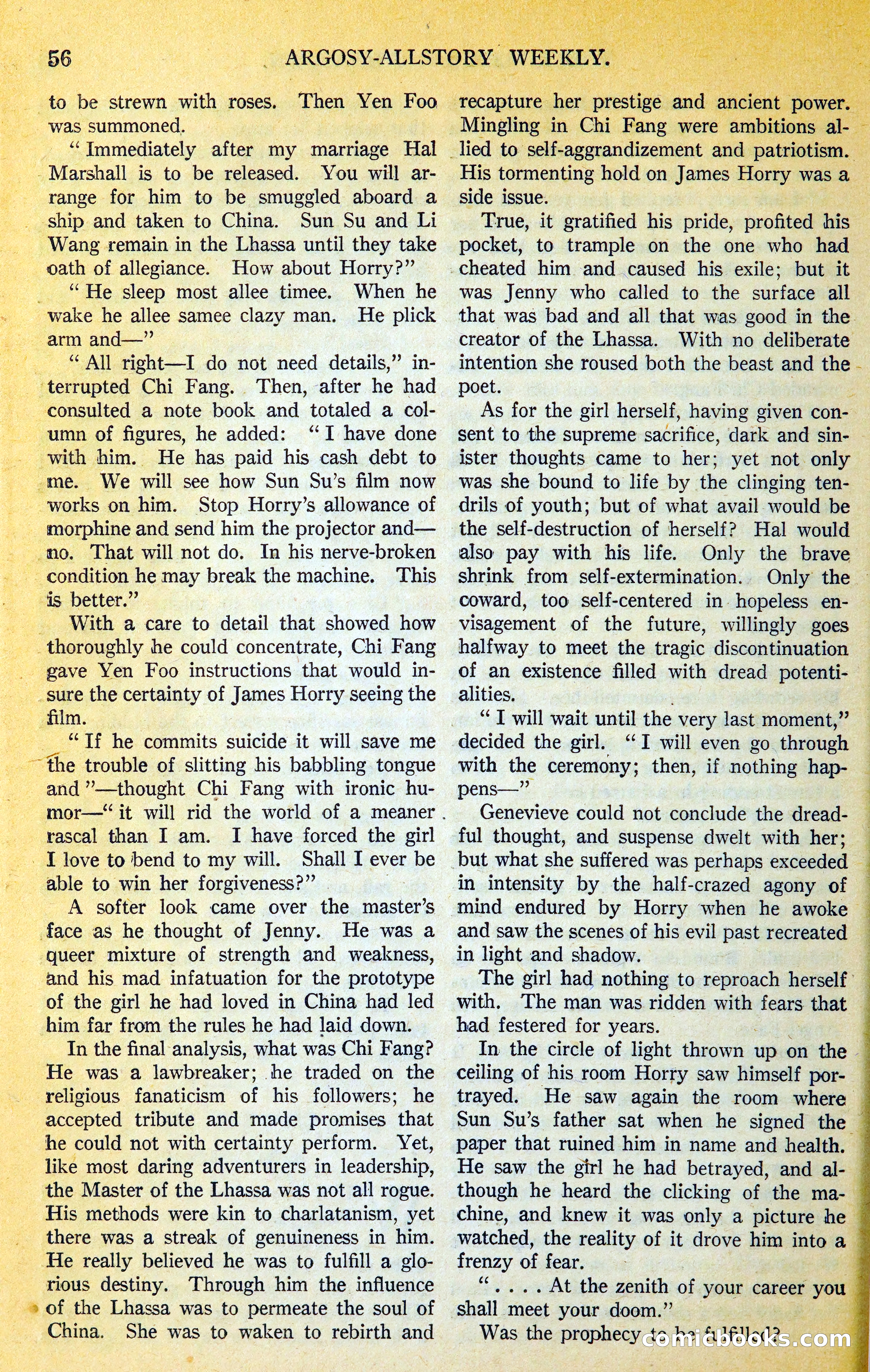 Argosy All-Story Weekly — page 73 of 393