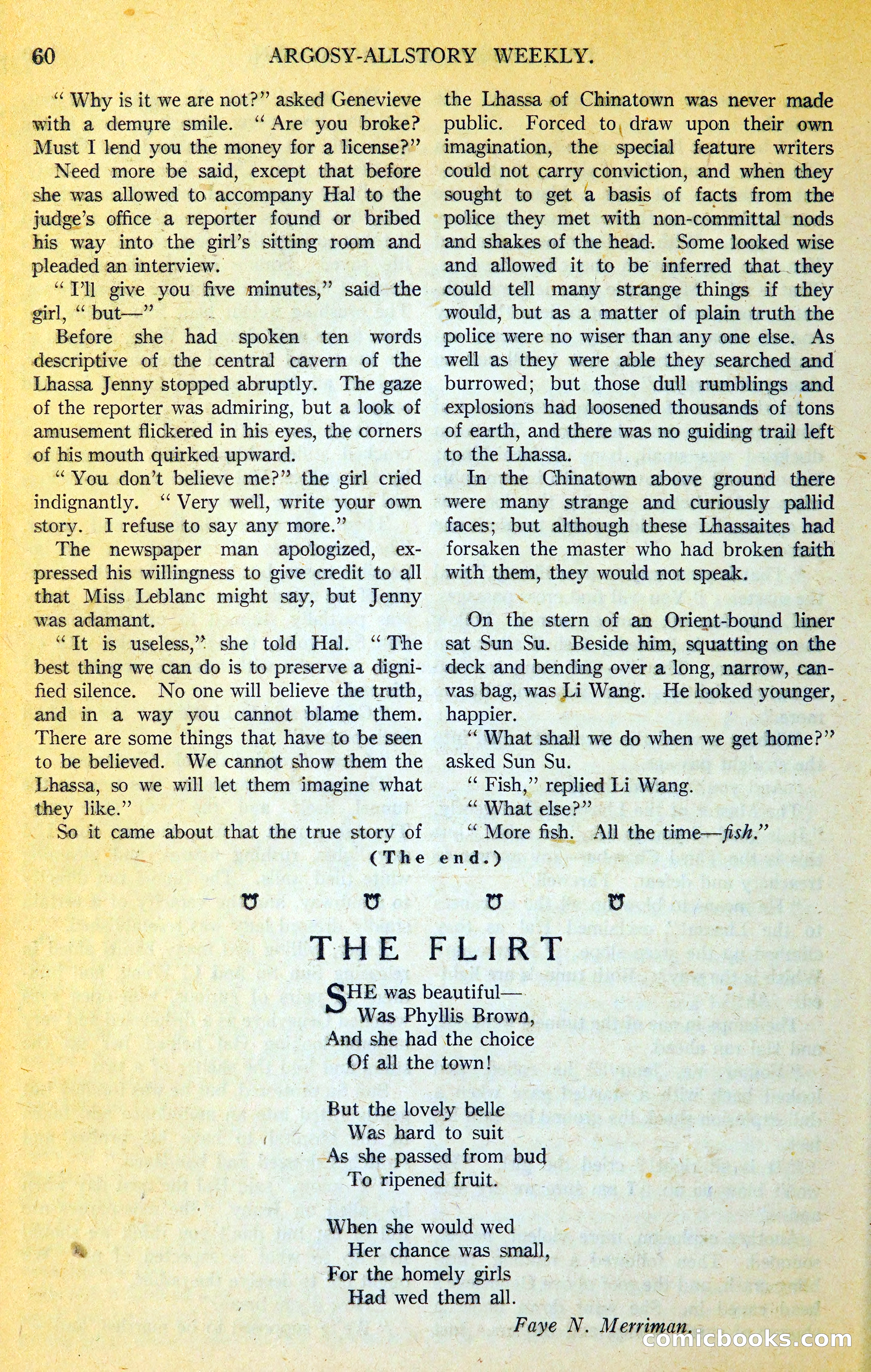 Argosy All-Story Weekly — page 77 of 393