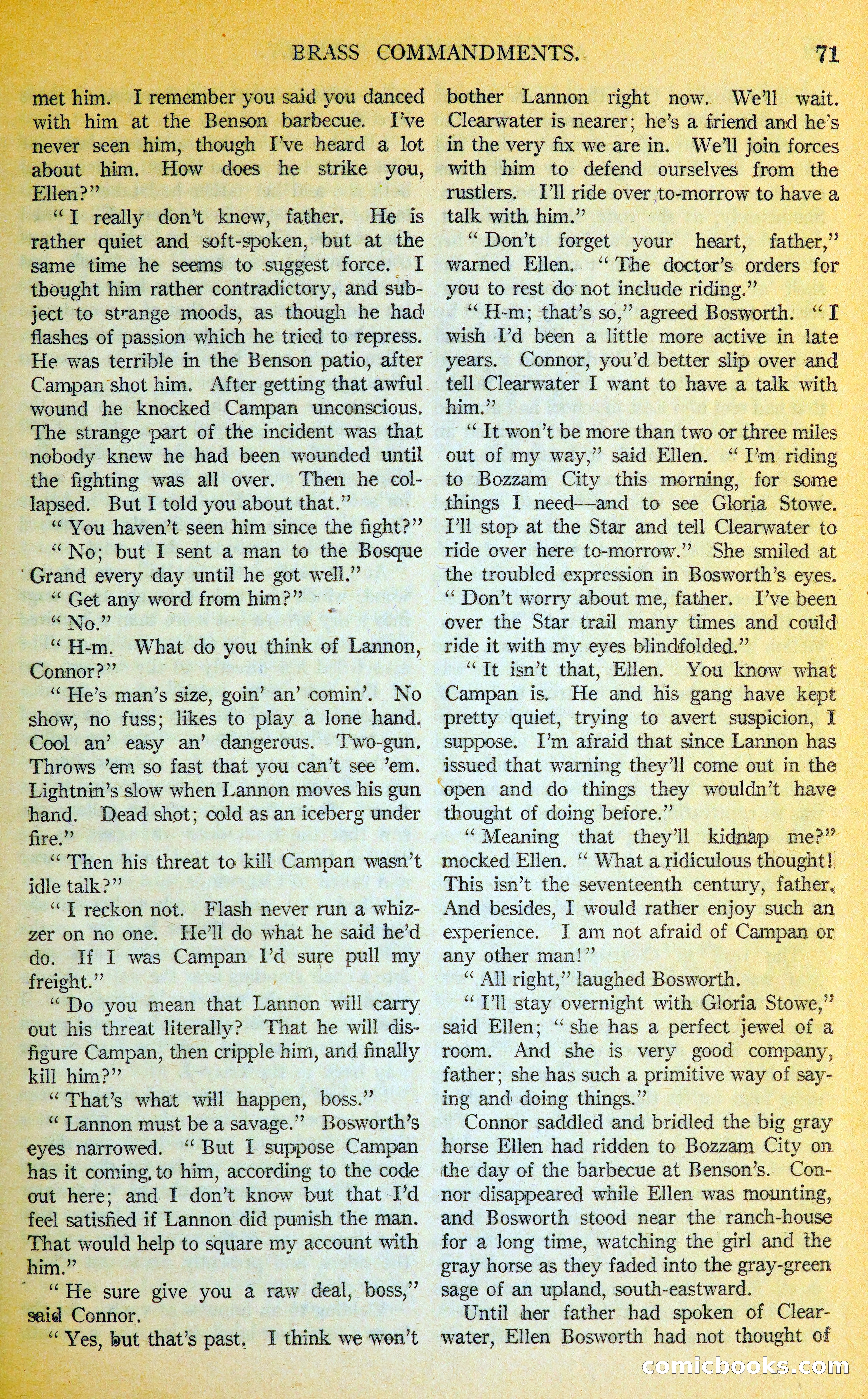 Argosy All-Story Weekly — page 88 of 393