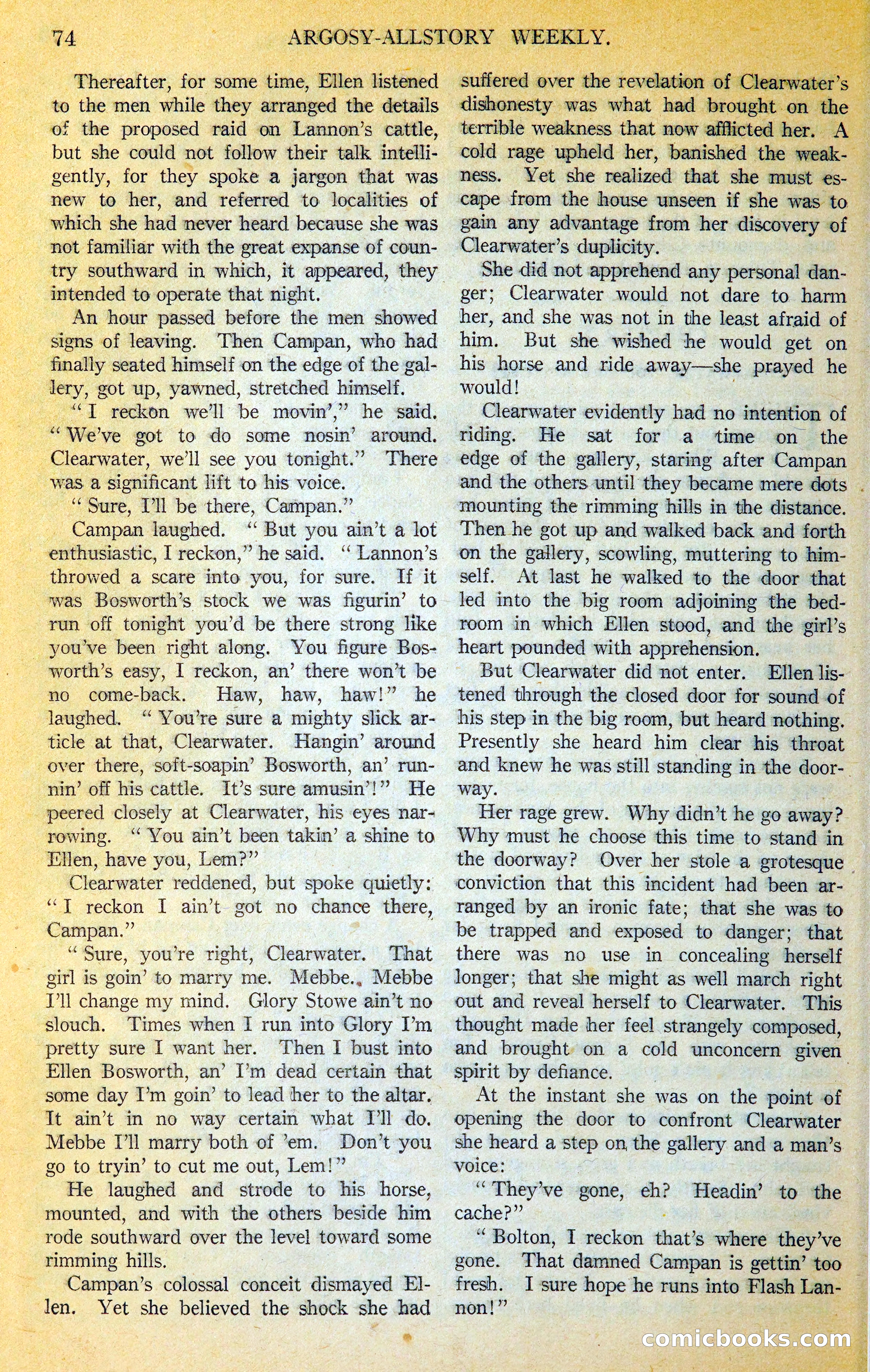 Argosy All-Story Weekly — page 91 of 393