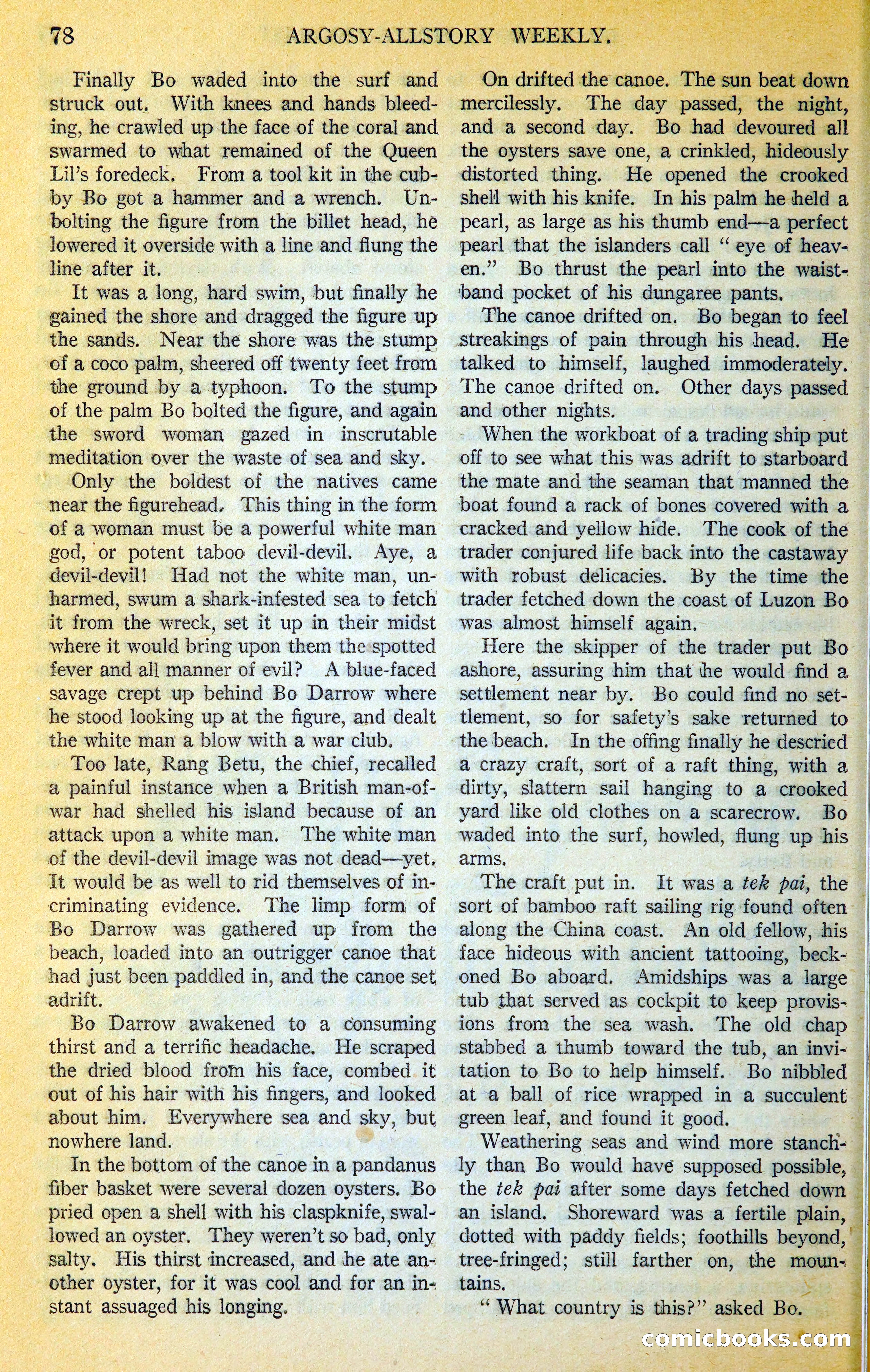 Argosy All-Story Weekly — page 95 of 393