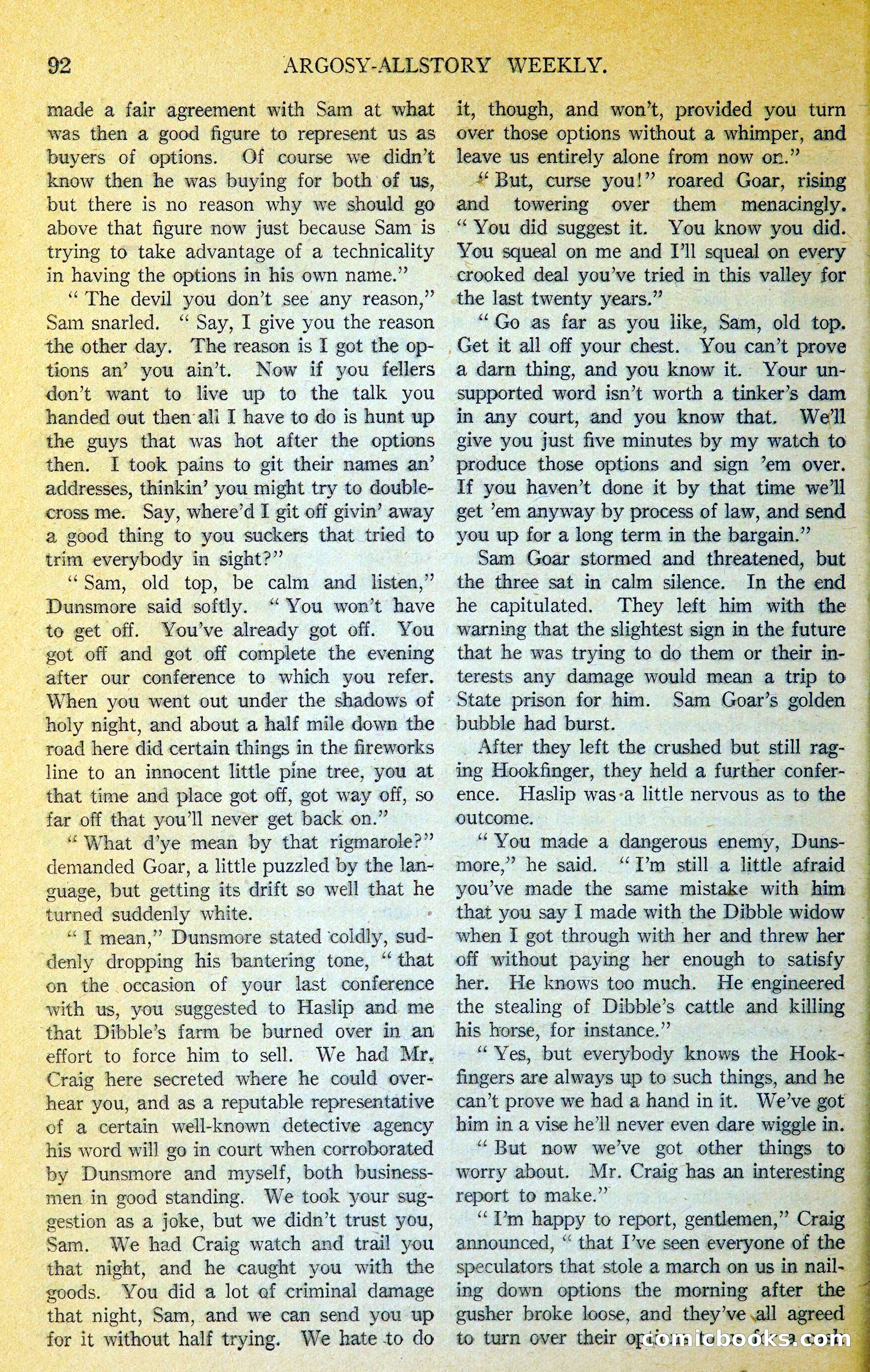 Argosy All-Story Weekly — page 109 of 393