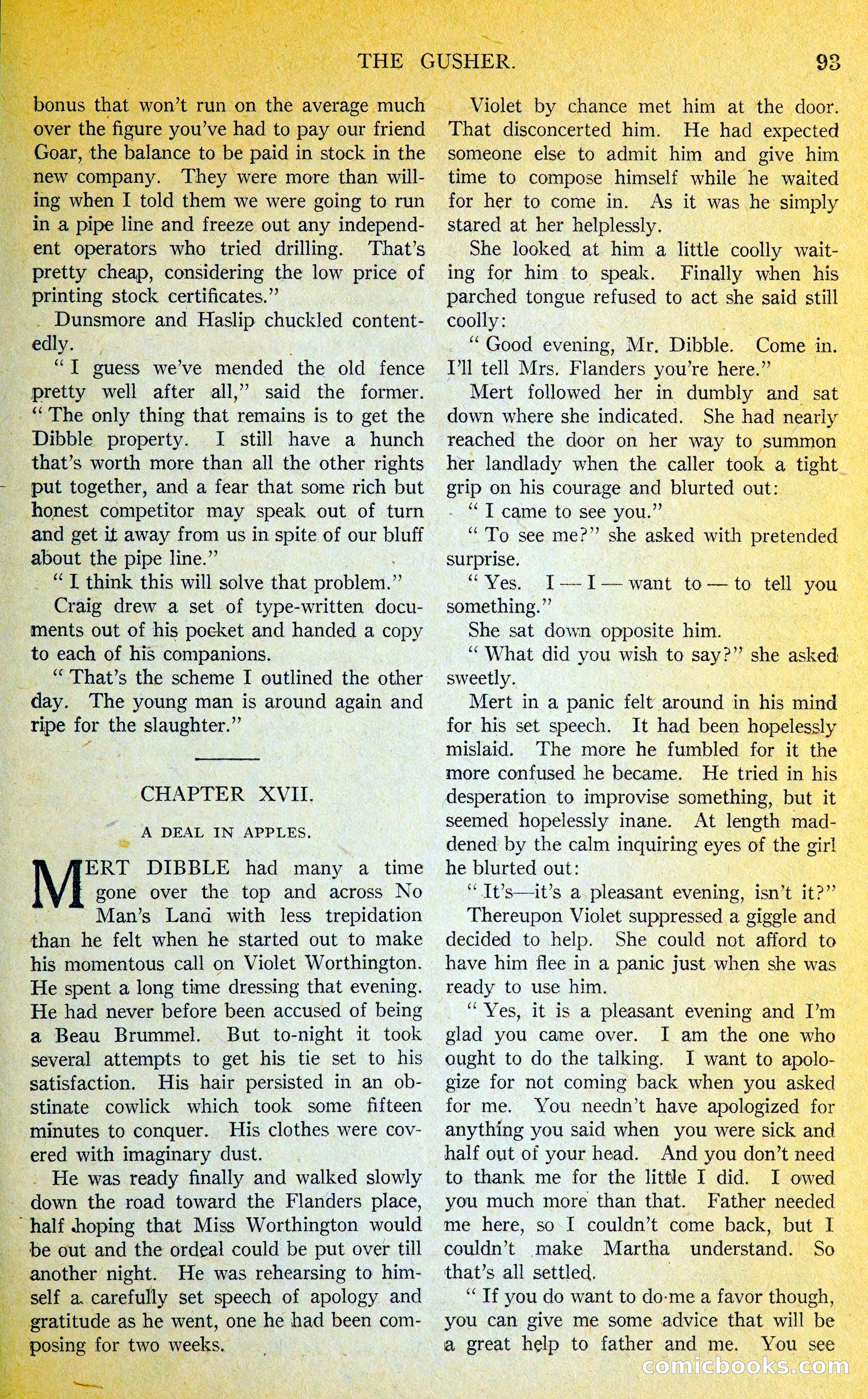 Argosy All-Story Weekly — page 110 of 393