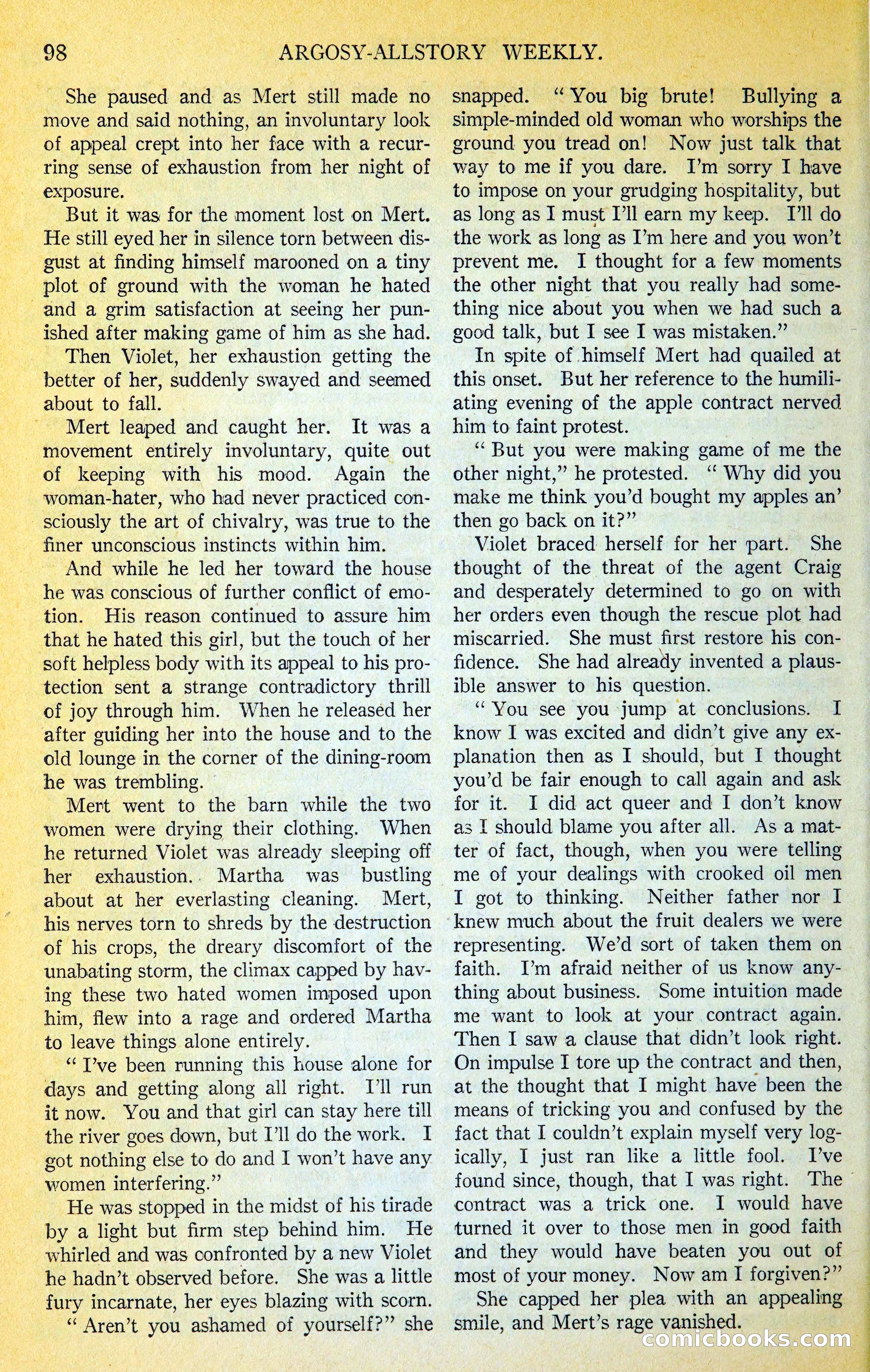 Argosy All-Story Weekly — page 115 of 393