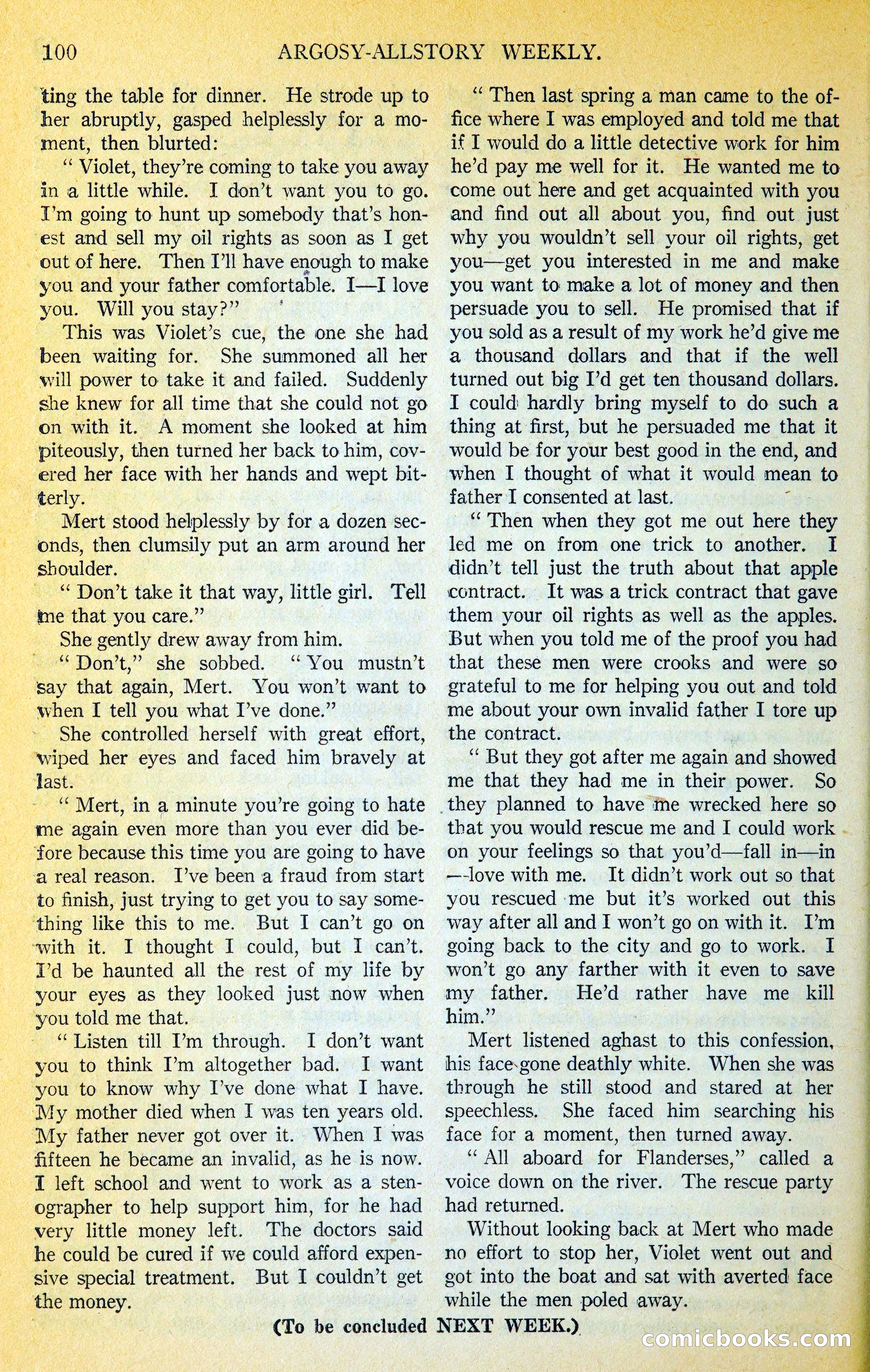 Argosy All-Story Weekly — page 117 of 393