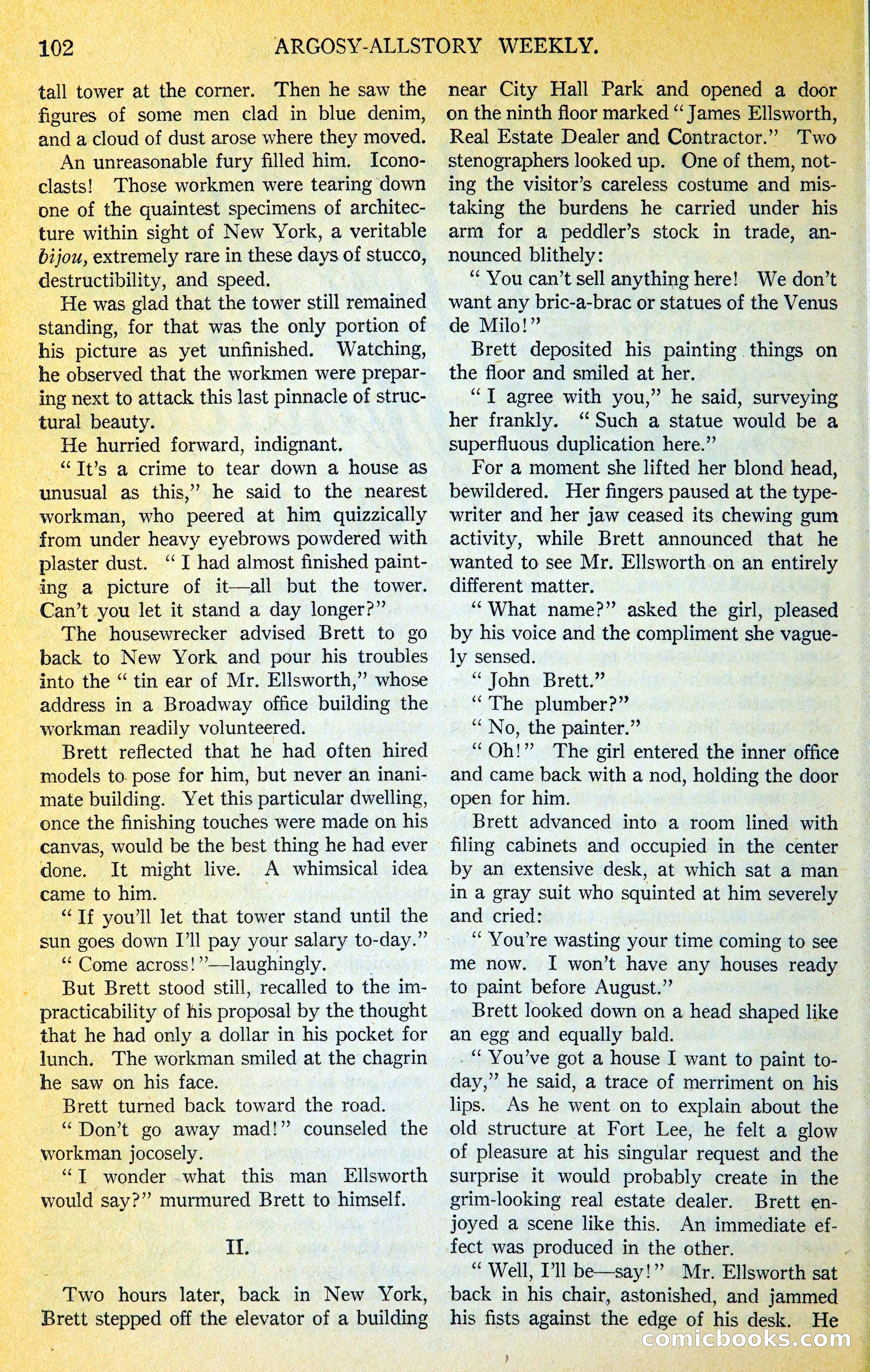 Argosy All-Story Weekly — page 119 of 393