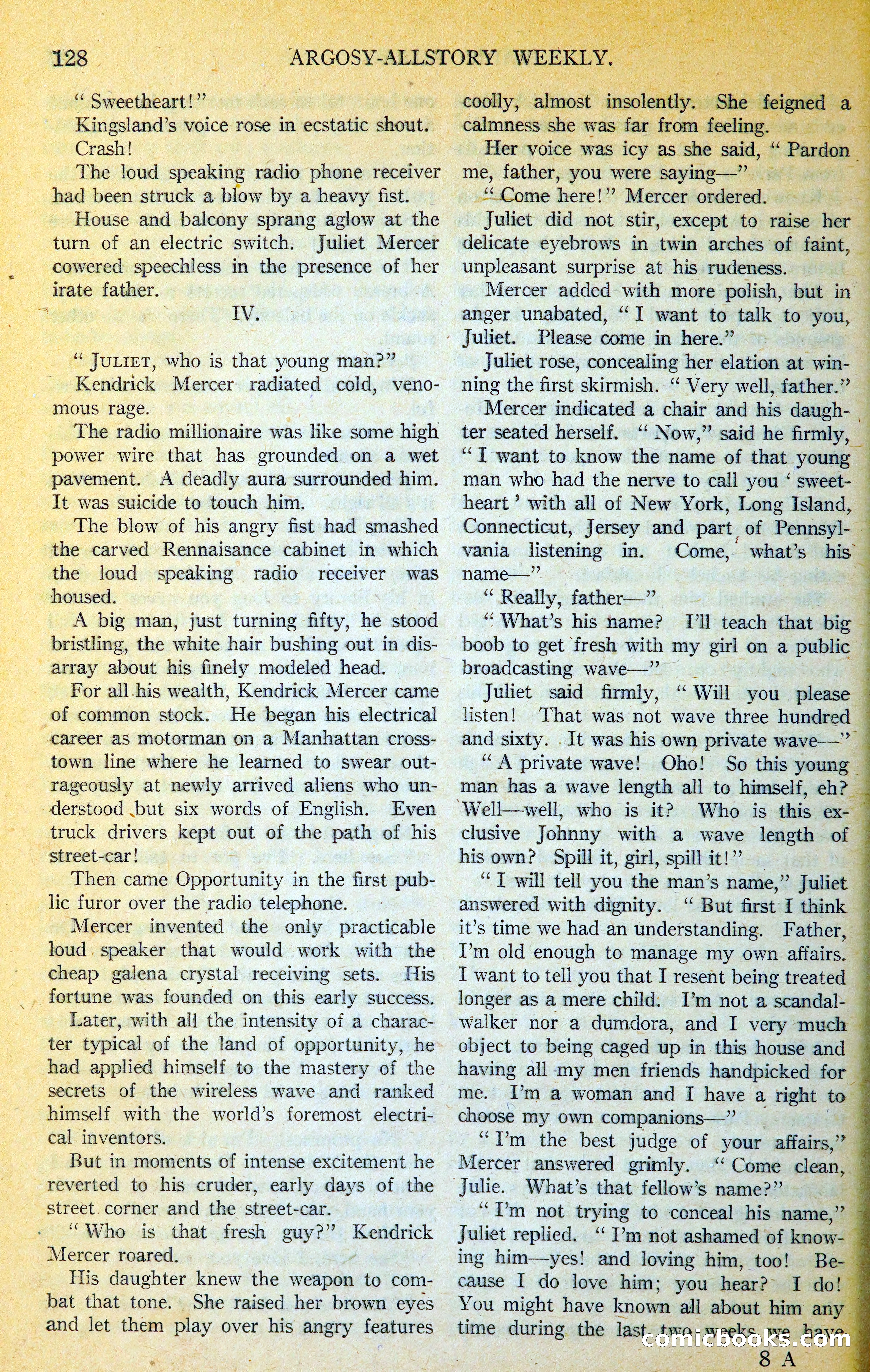 Argosy All-Story Weekly — page 145 of 393