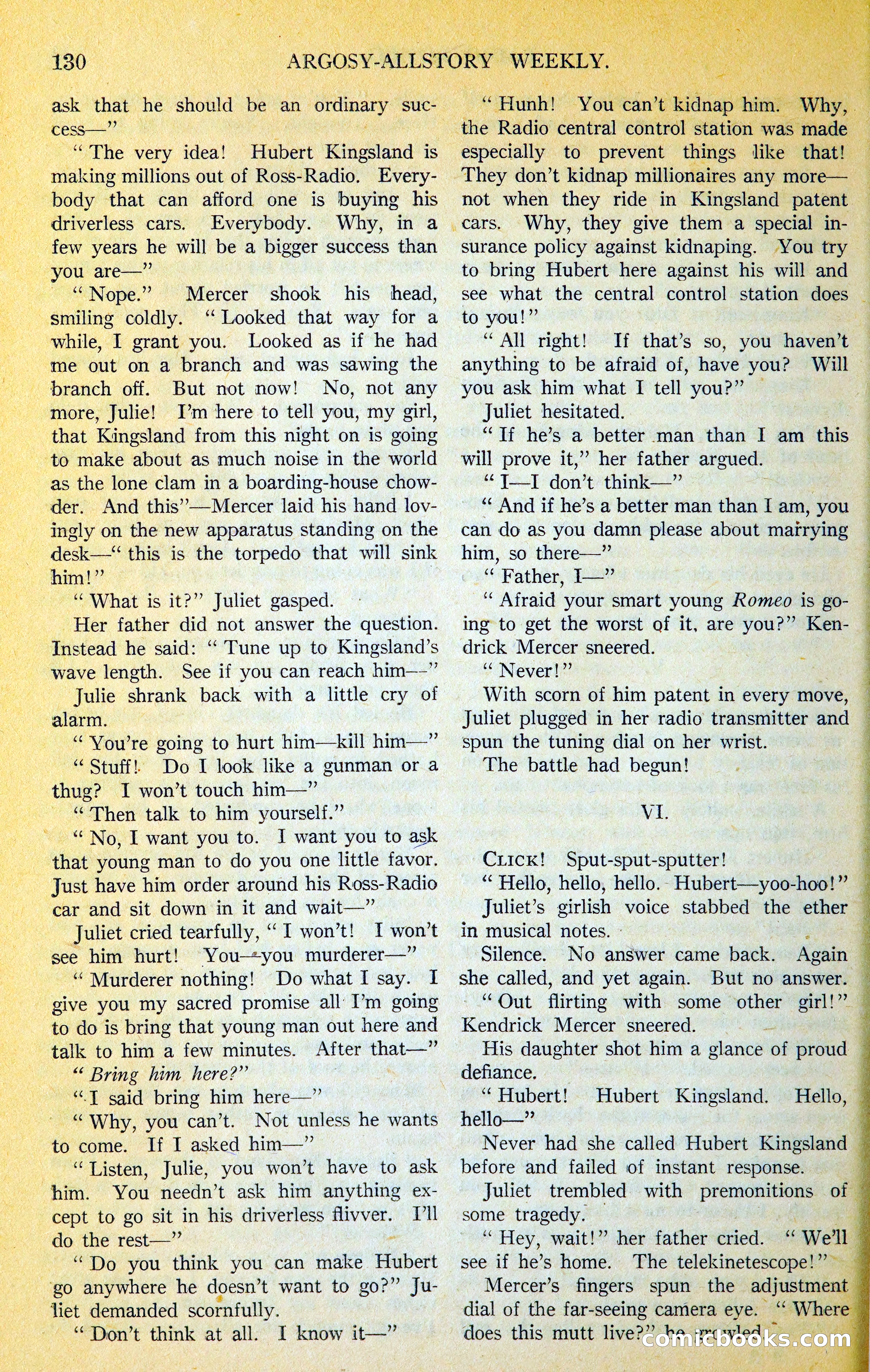 Argosy All-Story Weekly — page 147 of 393
