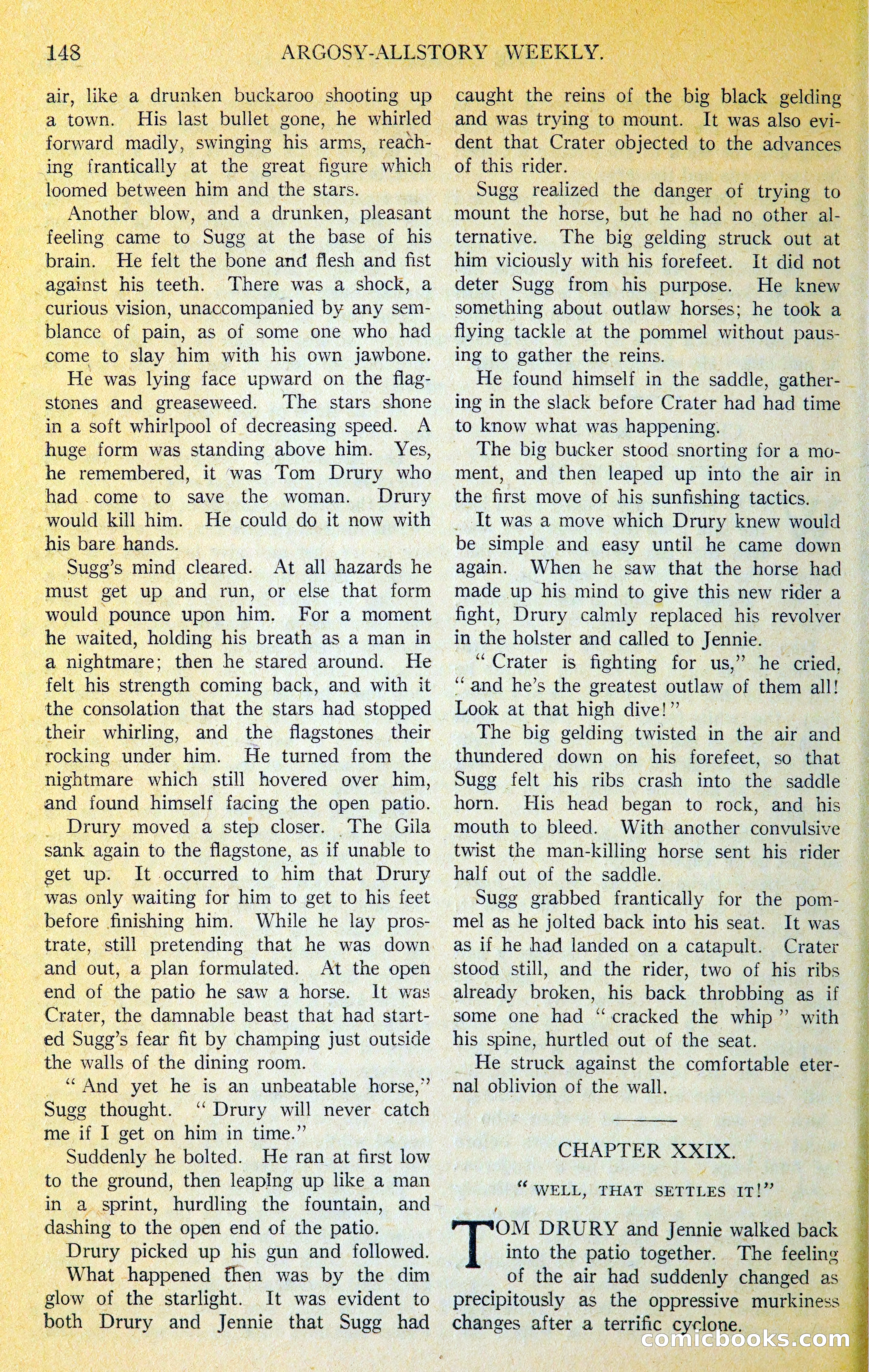 Argosy All-Story Weekly — page 165 of 393