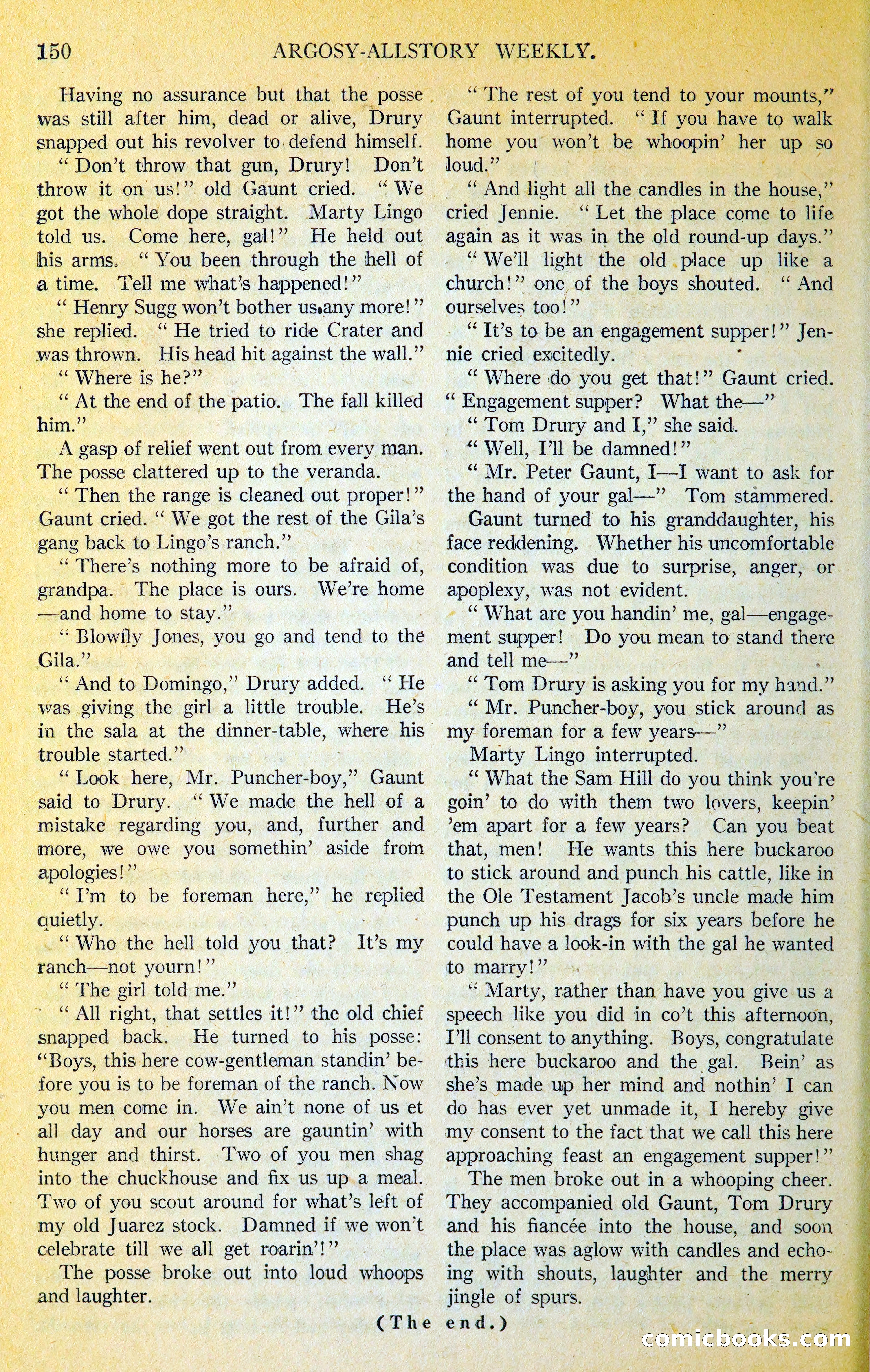 Argosy All-Story Weekly — page 167 of 393