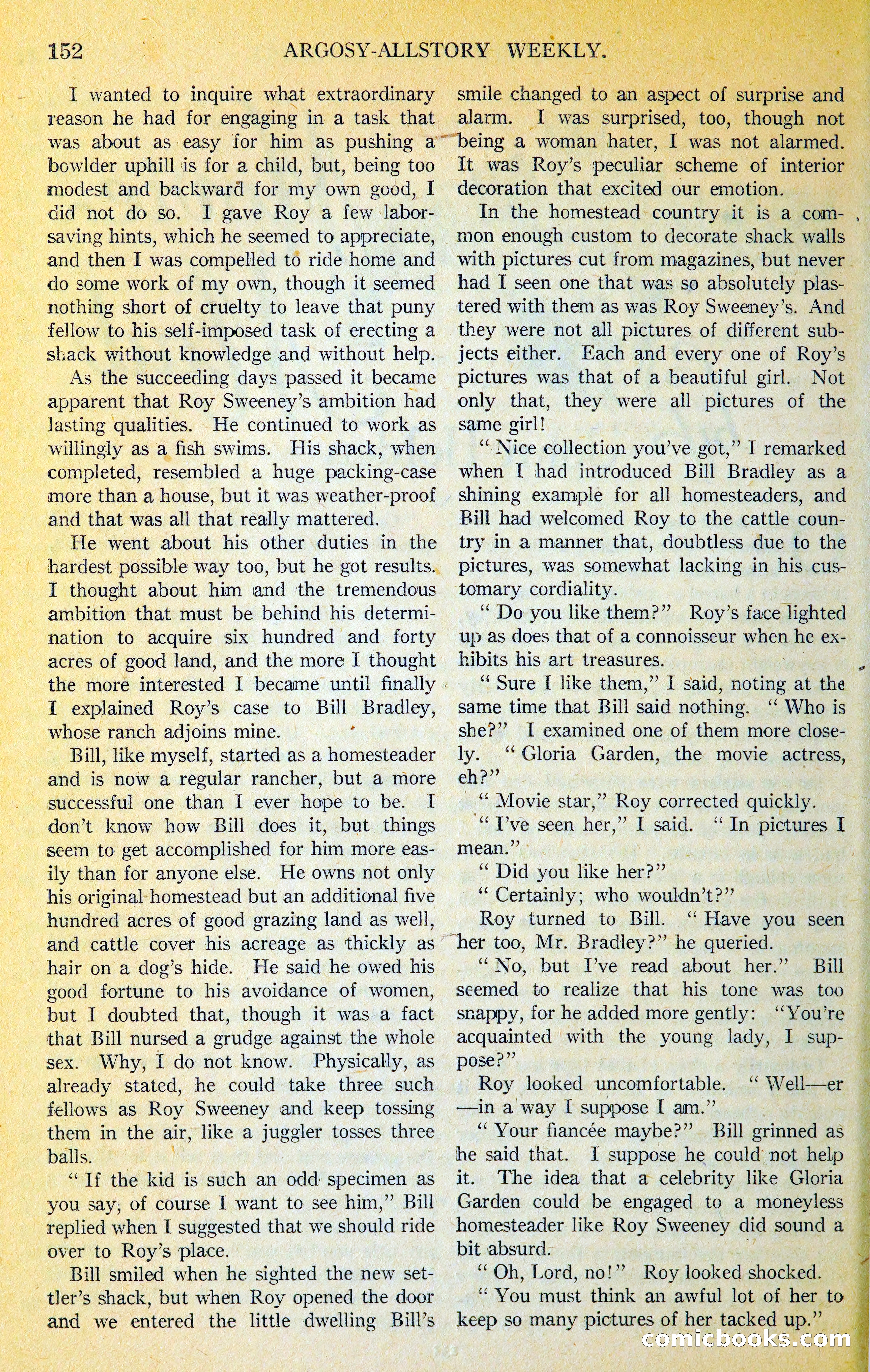 Argosy All-Story Weekly — page 169 of 393