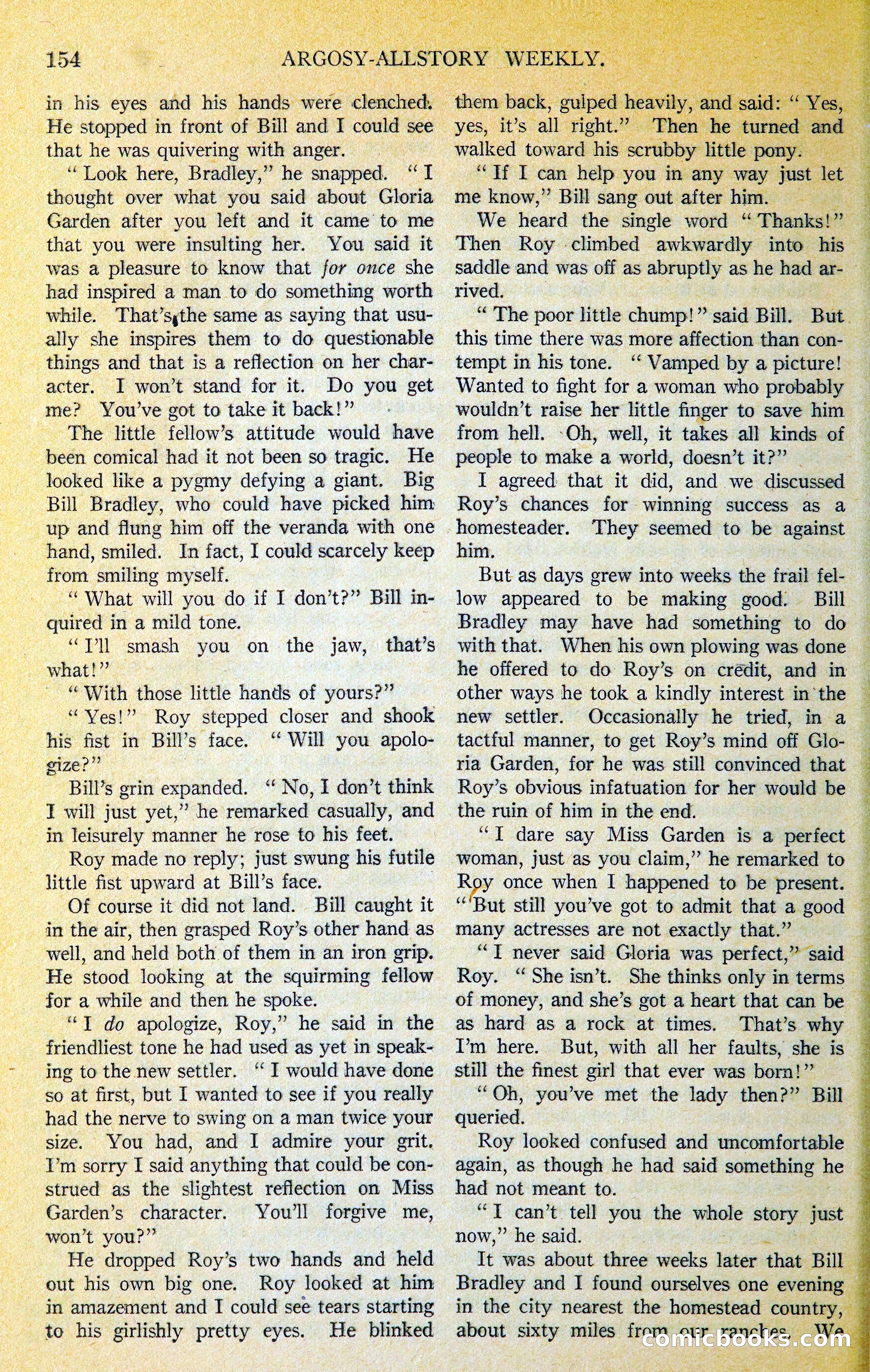 Argosy All-Story Weekly — page 171 of 393