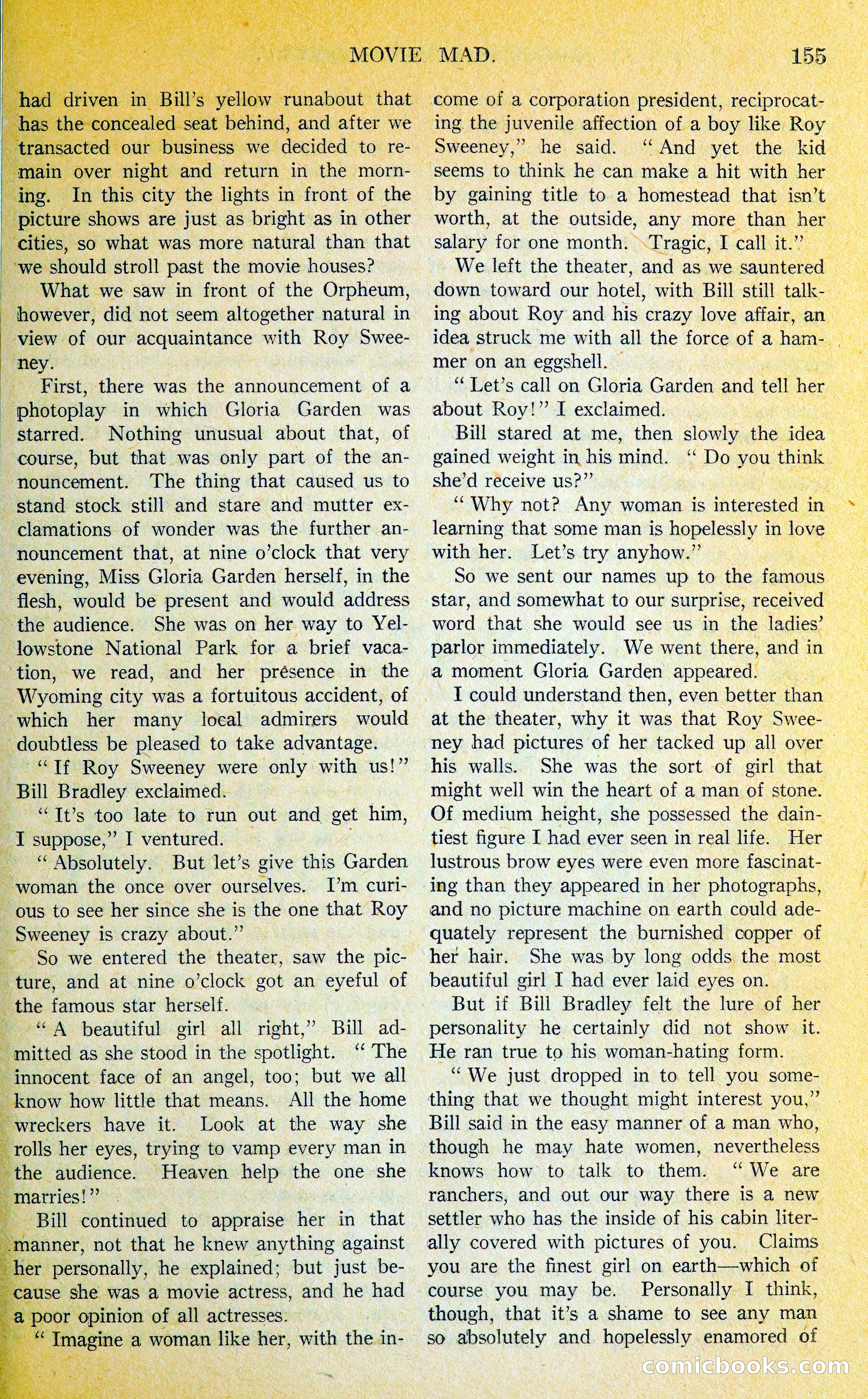 Argosy All-Story Weekly — page 172 of 393