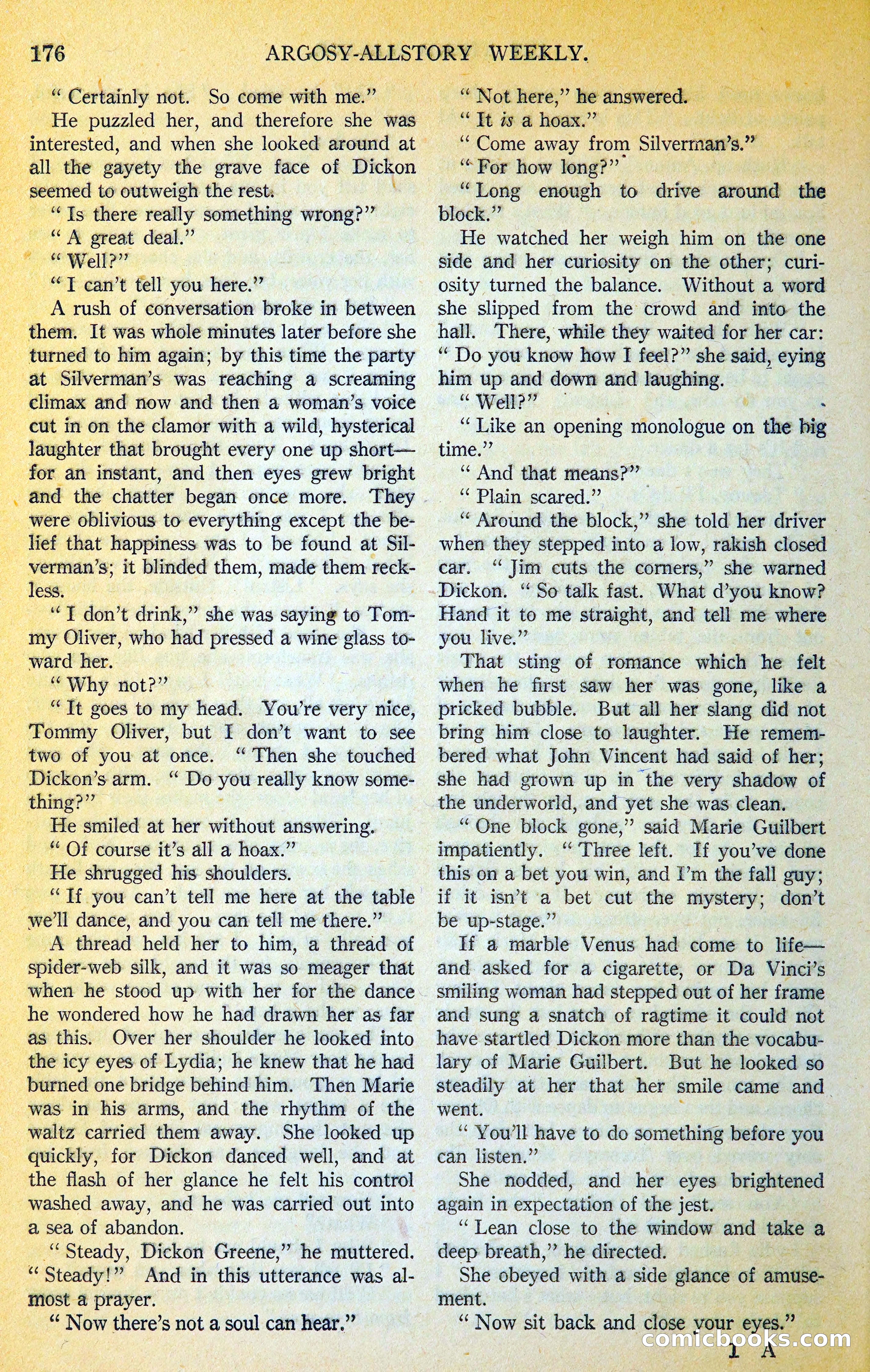 Argosy All-Story Weekly — page 207 of 393