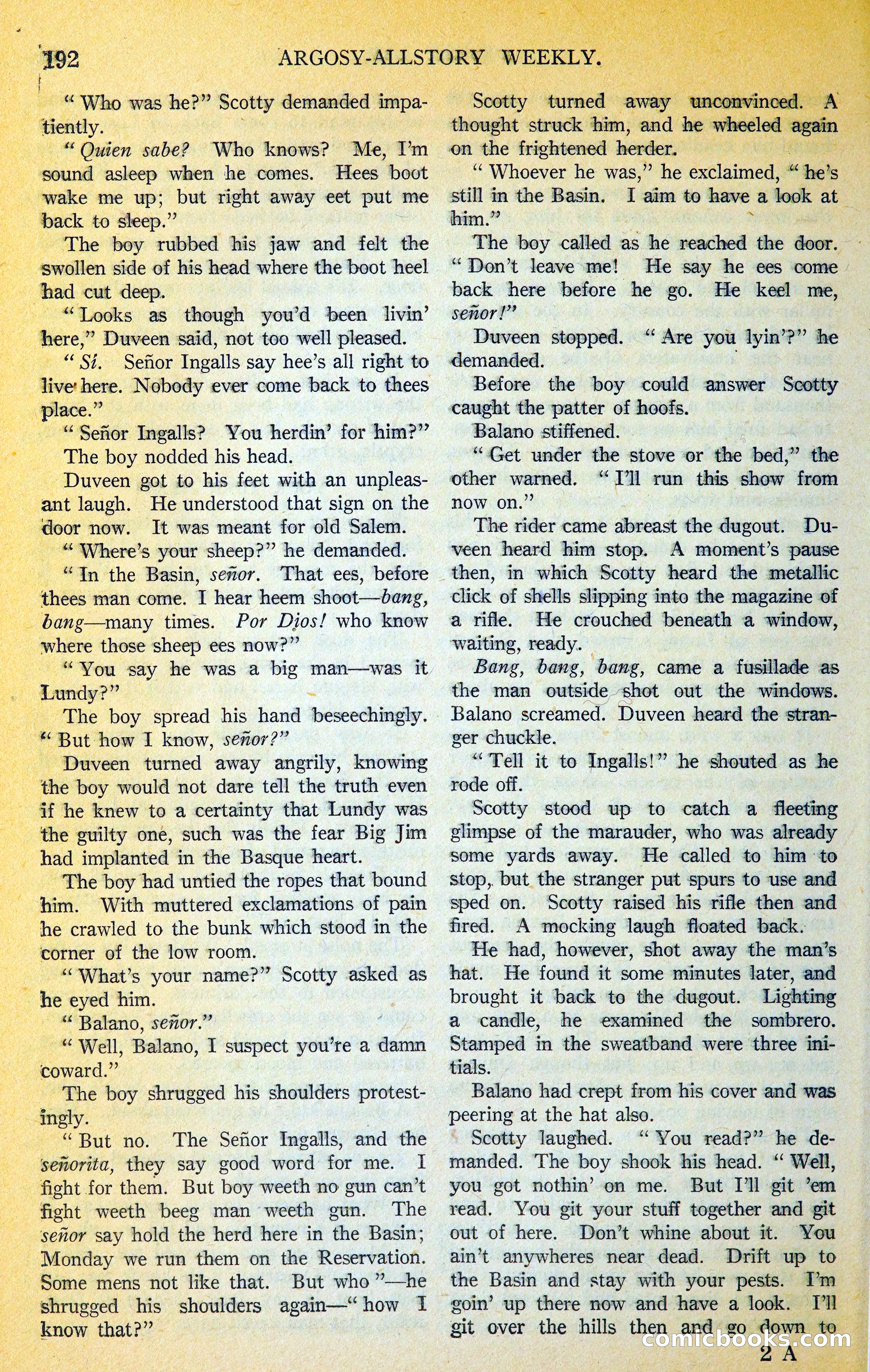Argosy All-Story Weekly — page 223 of 393