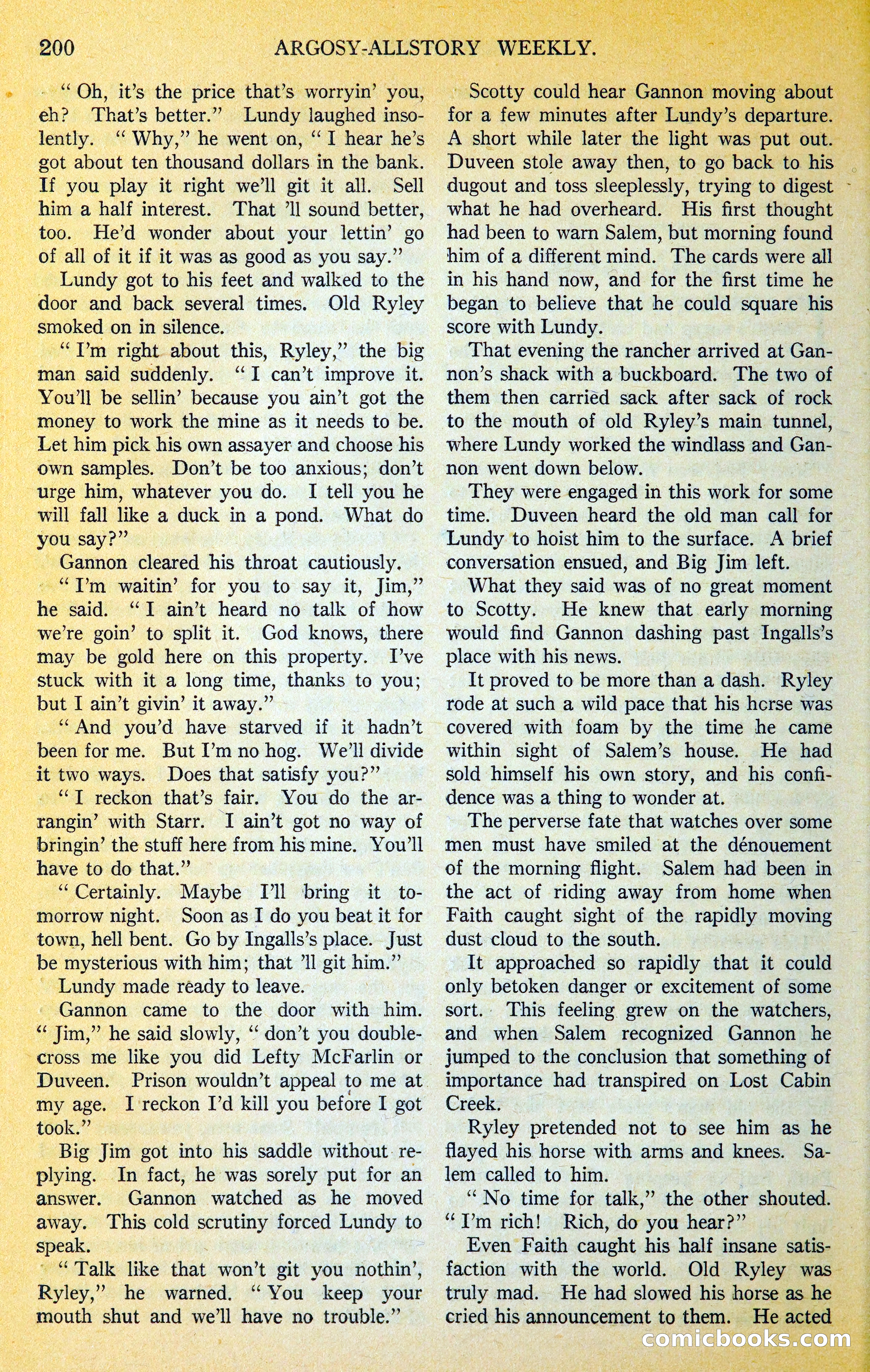 Argosy All-Story Weekly — page 231 of 393