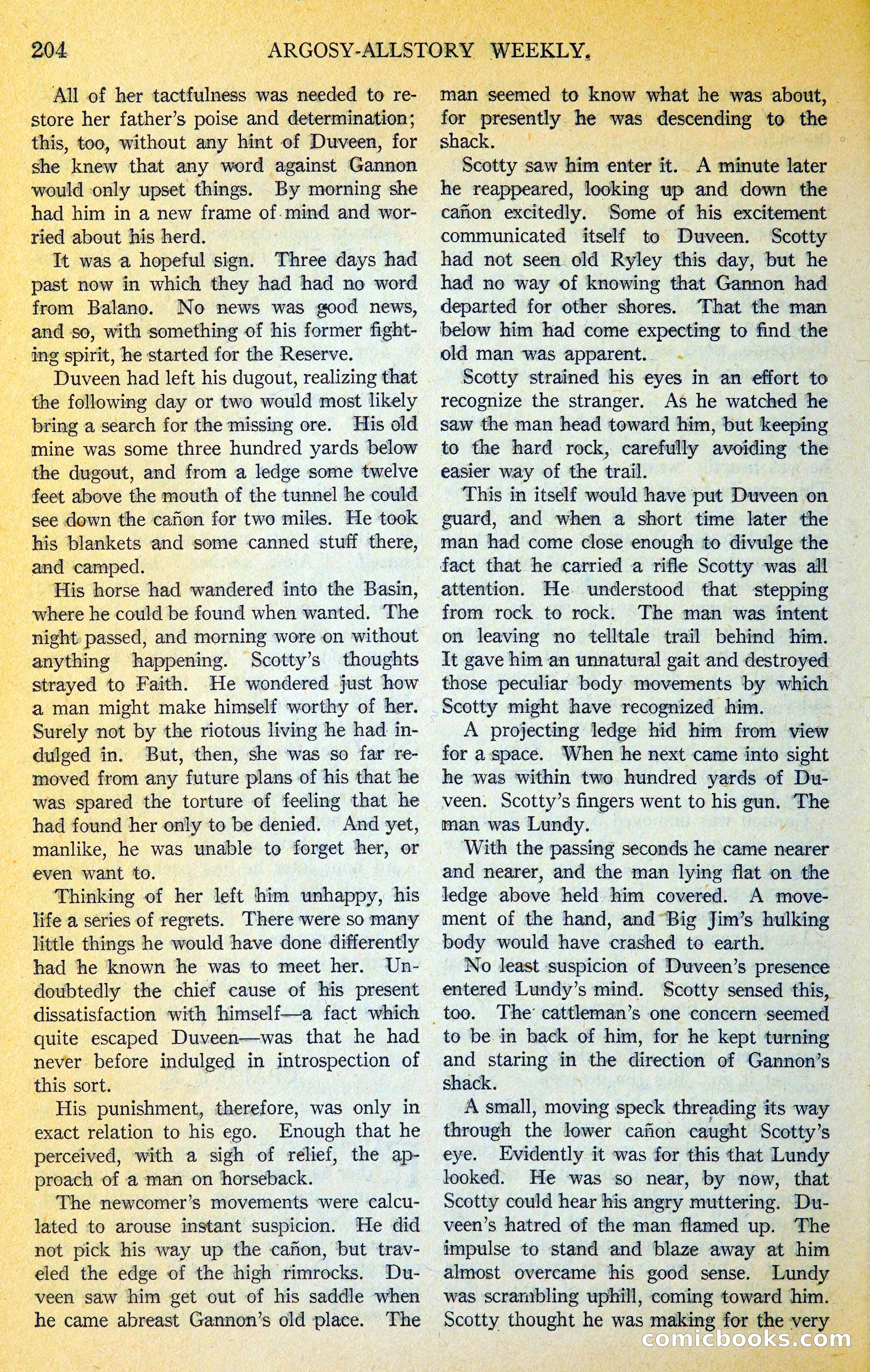 Argosy All-Story Weekly — page 235 of 393