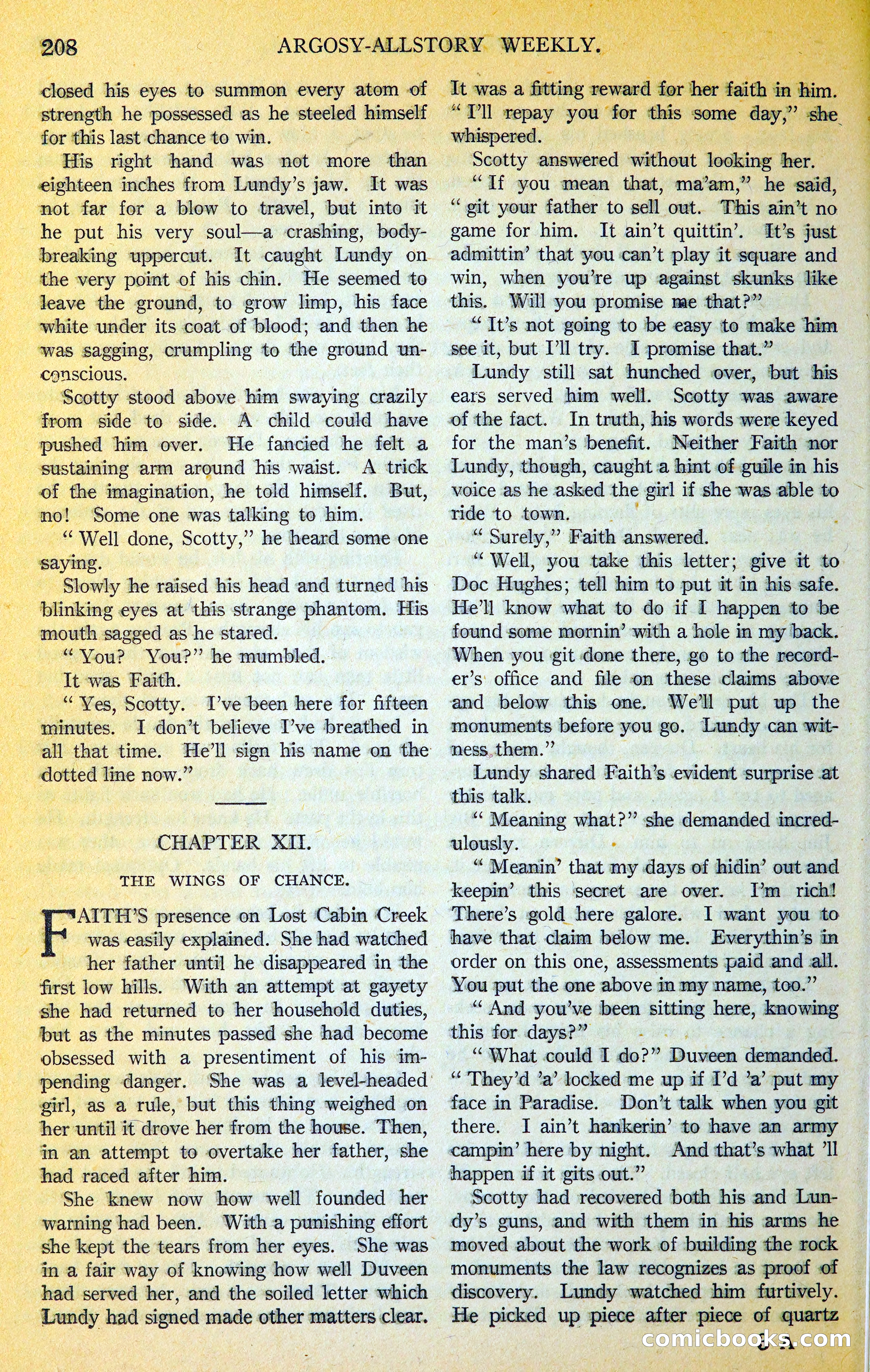 Argosy All-Story Weekly — page 239 of 393