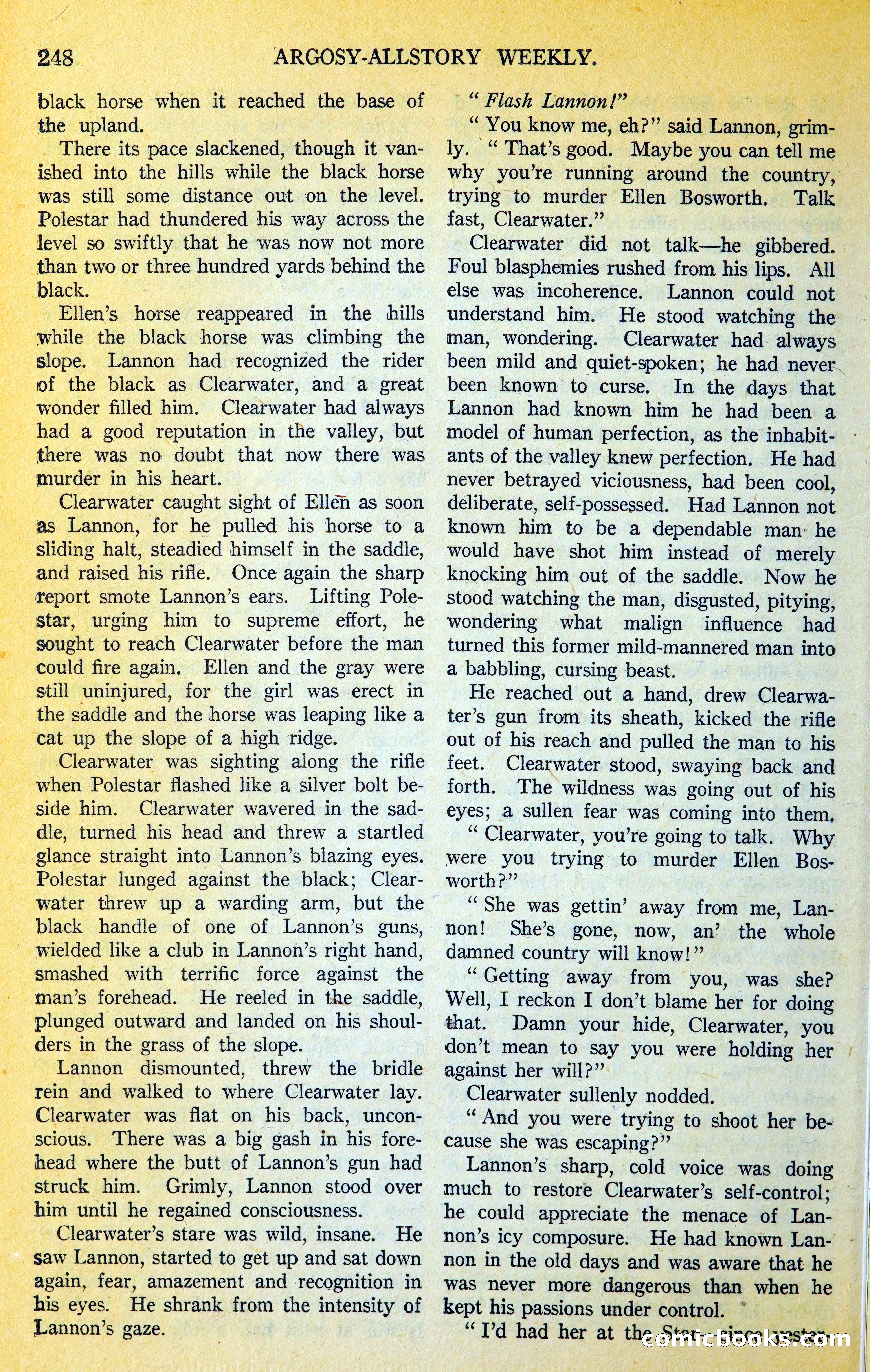 Argosy All-Story Weekly — page 279 of 393