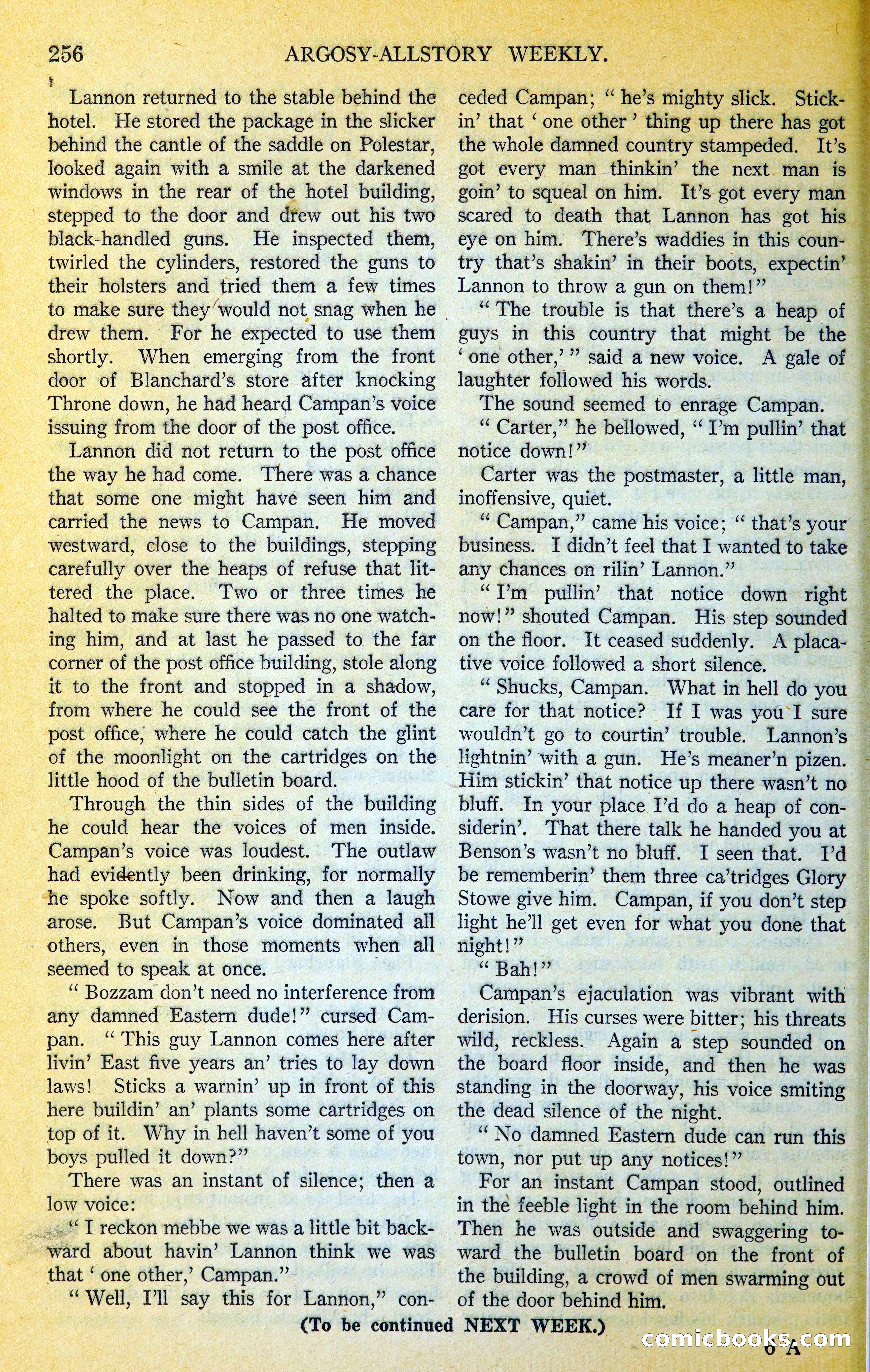 Argosy All-Story Weekly — page 287 of 393