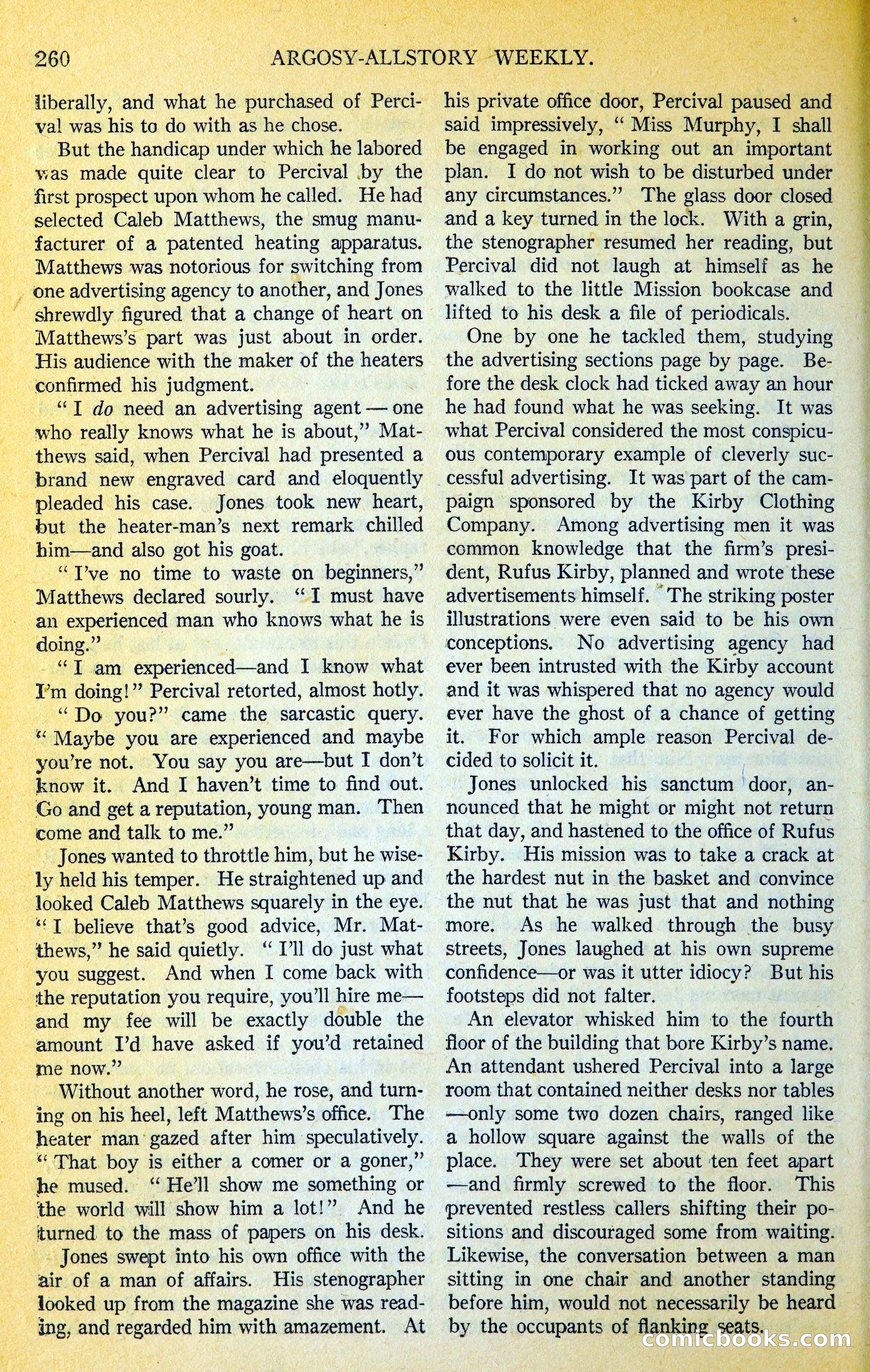 Argosy All-Story Weekly — page 291 of 393