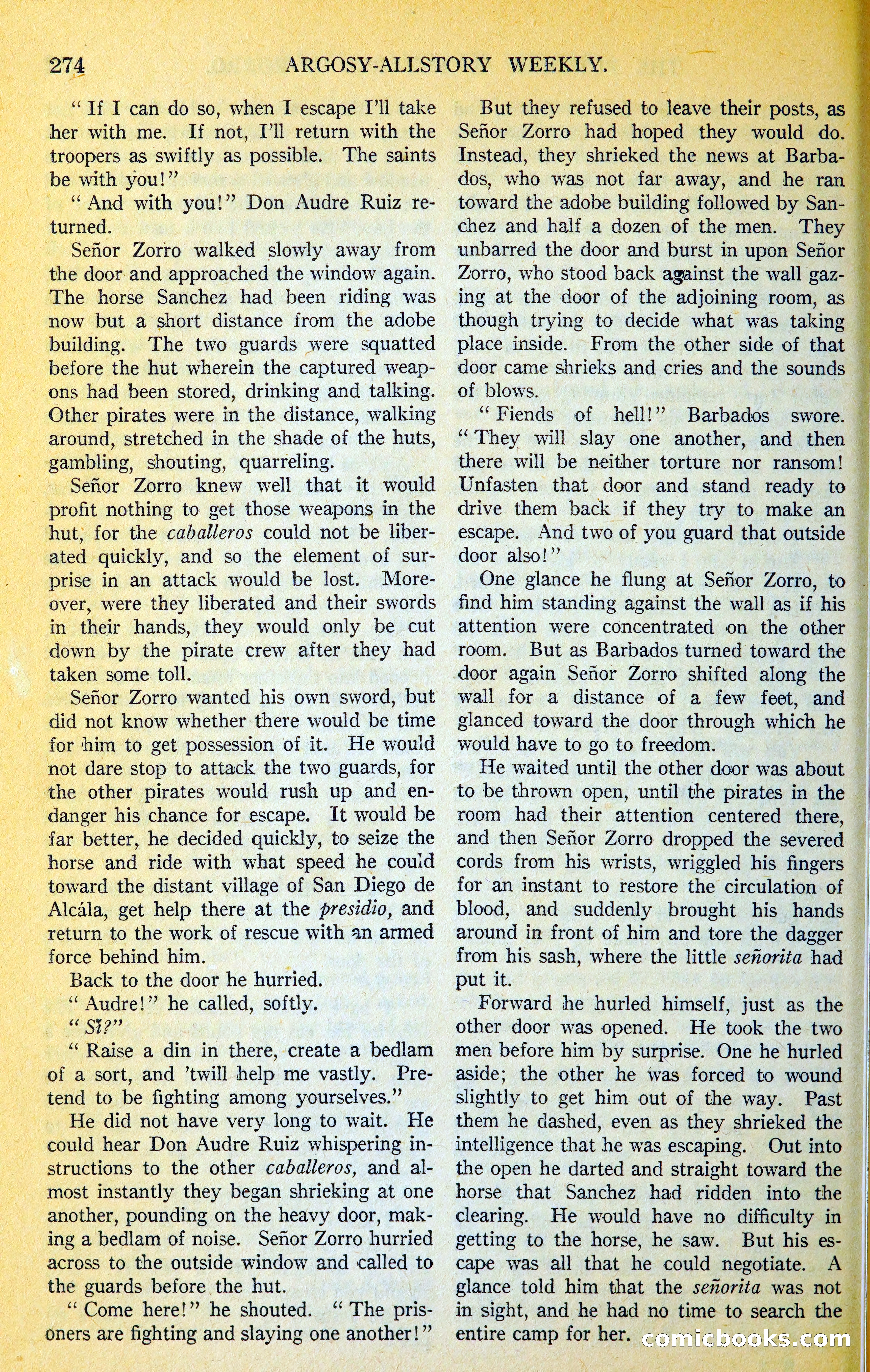 Argosy All-Story Weekly — page 305 of 393