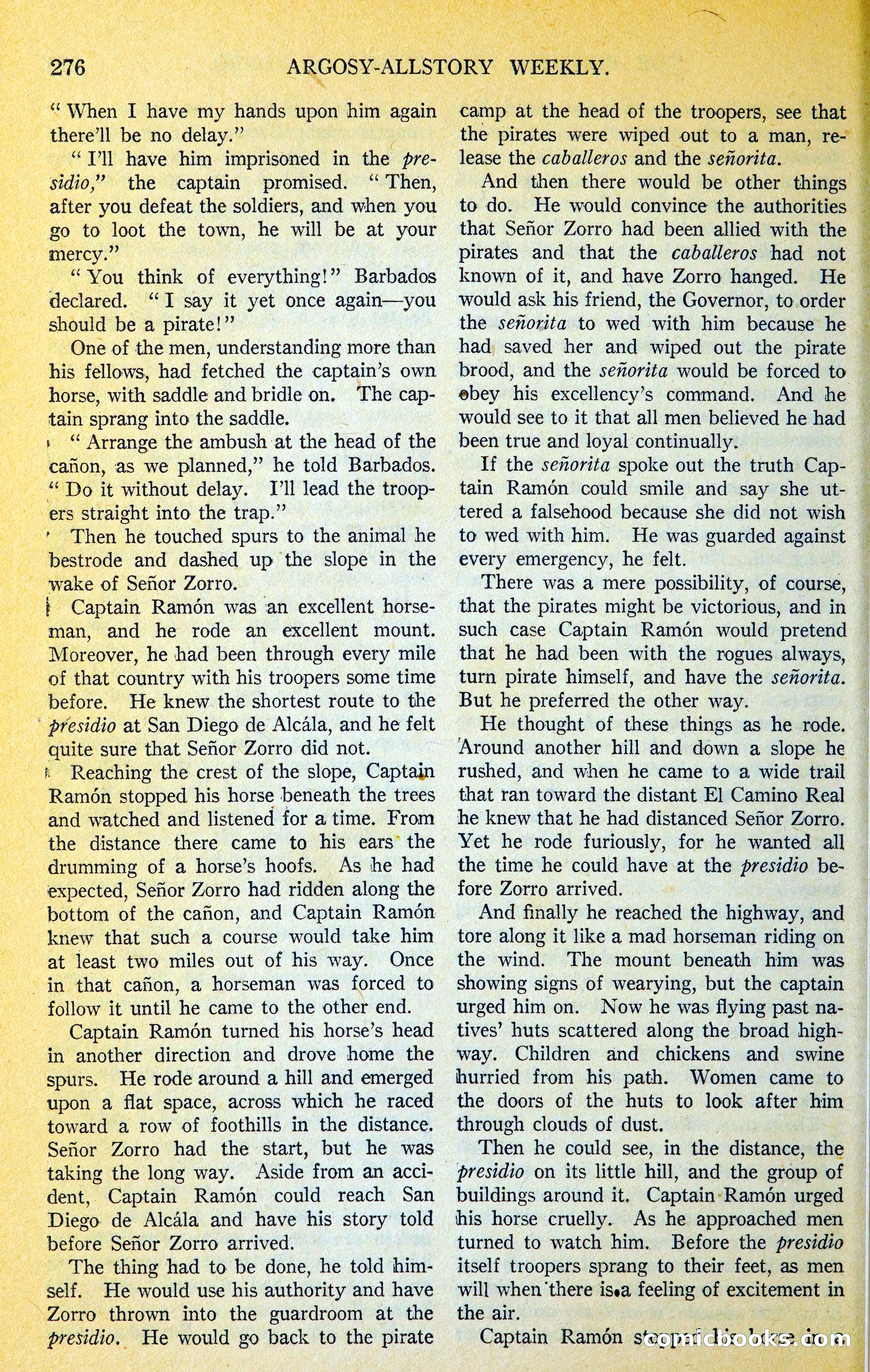 Argosy All-Story Weekly — page 307 of 393