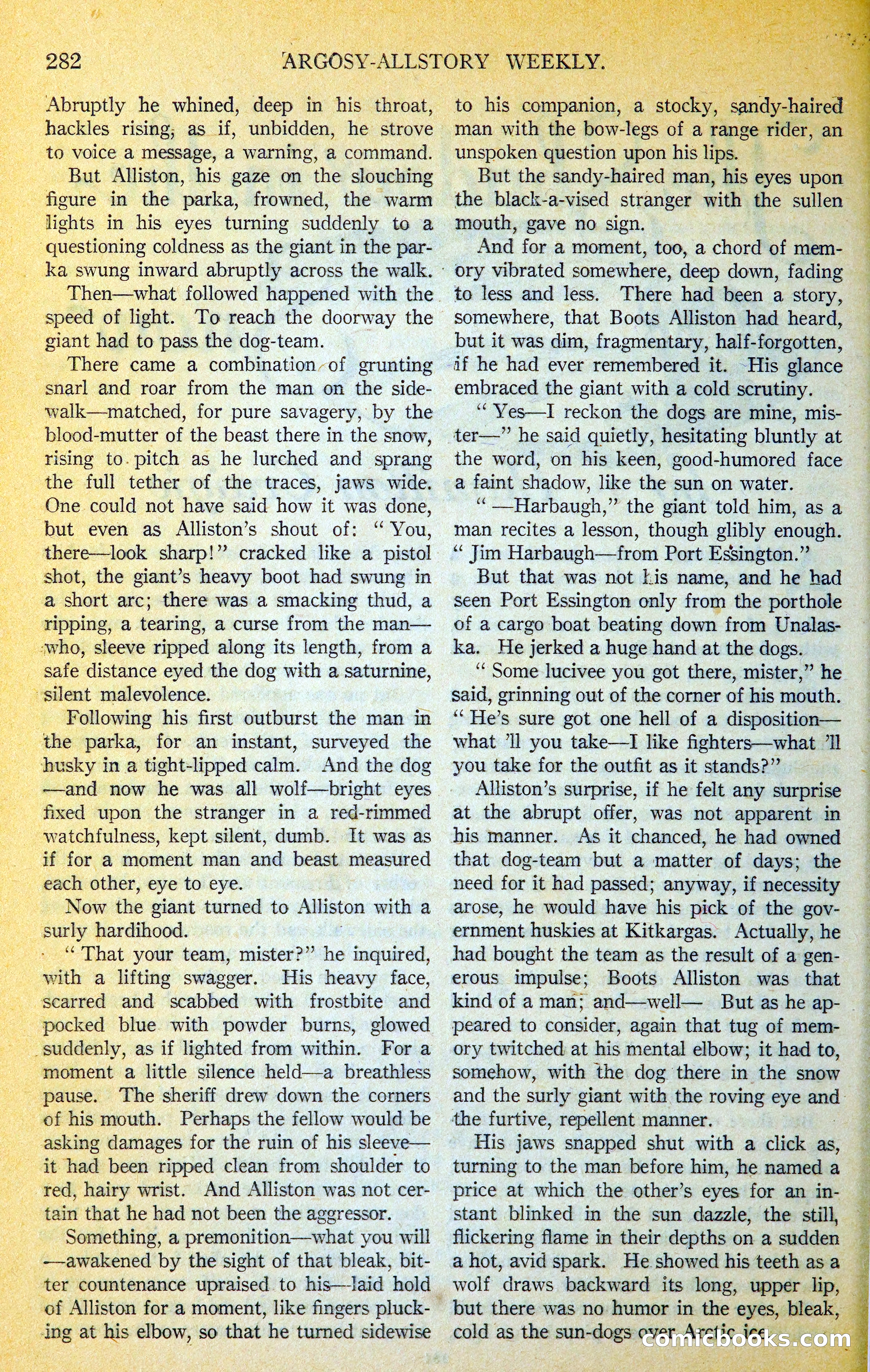 Argosy All-Story Weekly — page 313 of 393