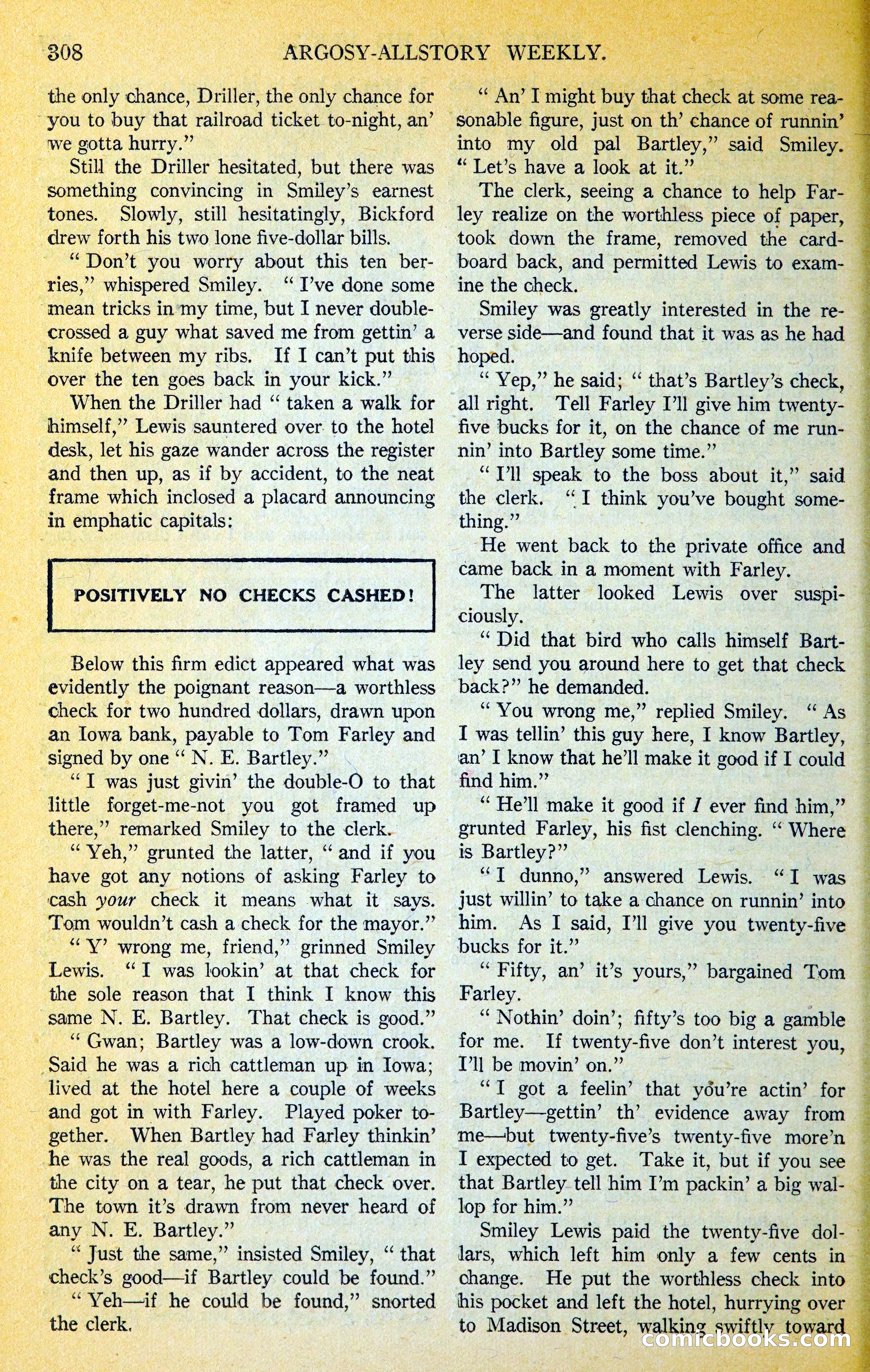 Argosy All-Story Weekly — page 339 of 393